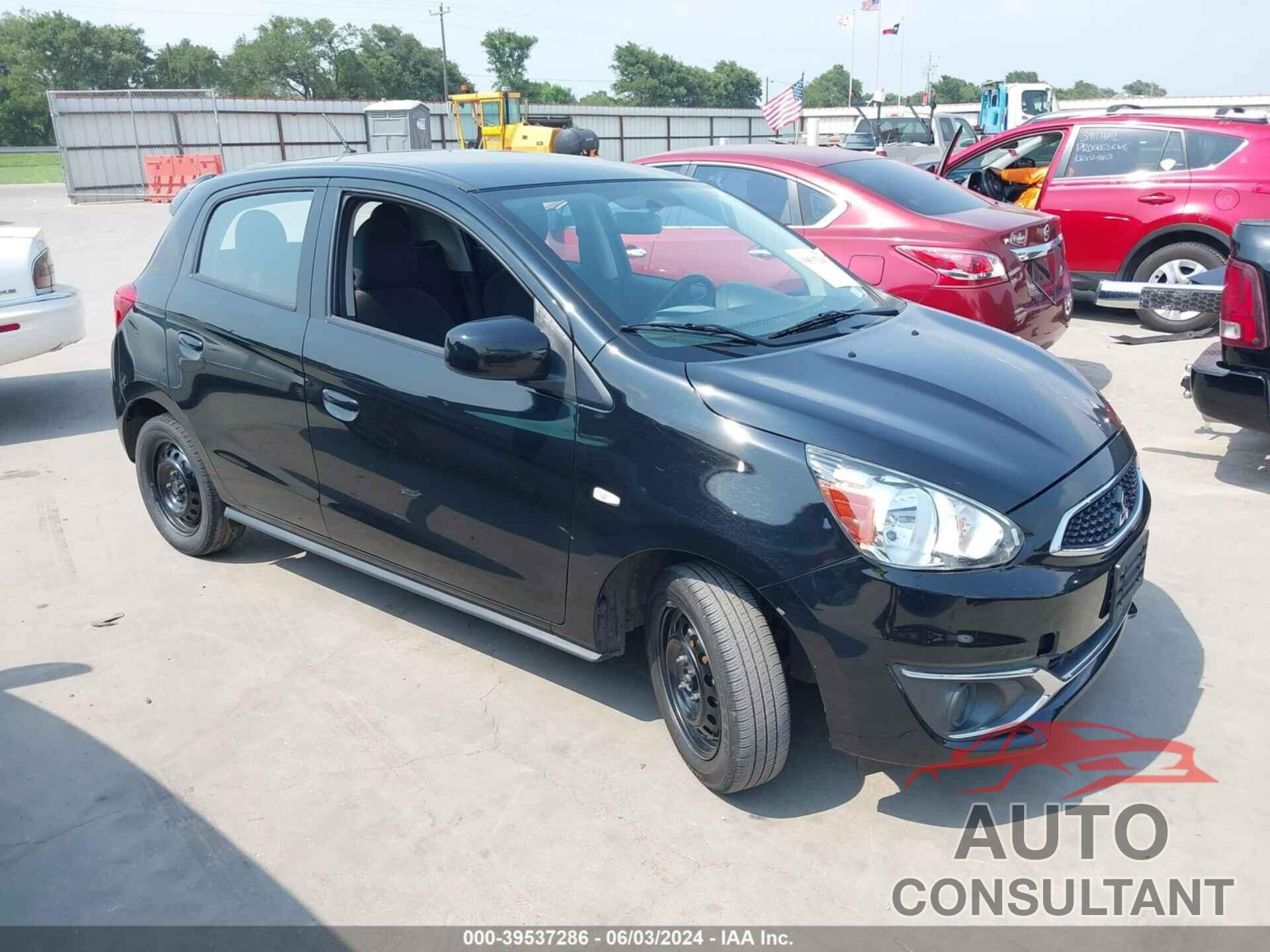 MITSUBISHI MIRAGE 2019 - ML32A3HJ1KH011052