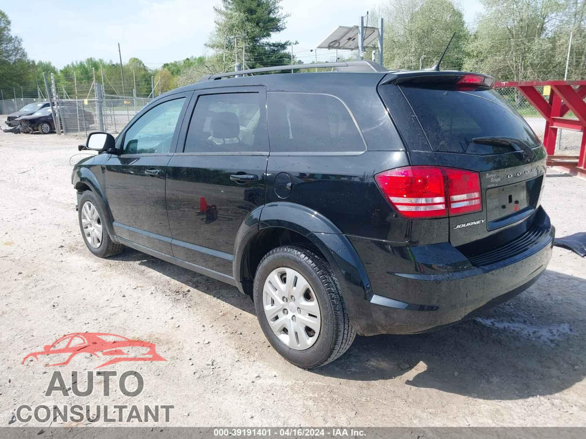DODGE JOURNEY 2017 - 3C4PDCAB6HT709082