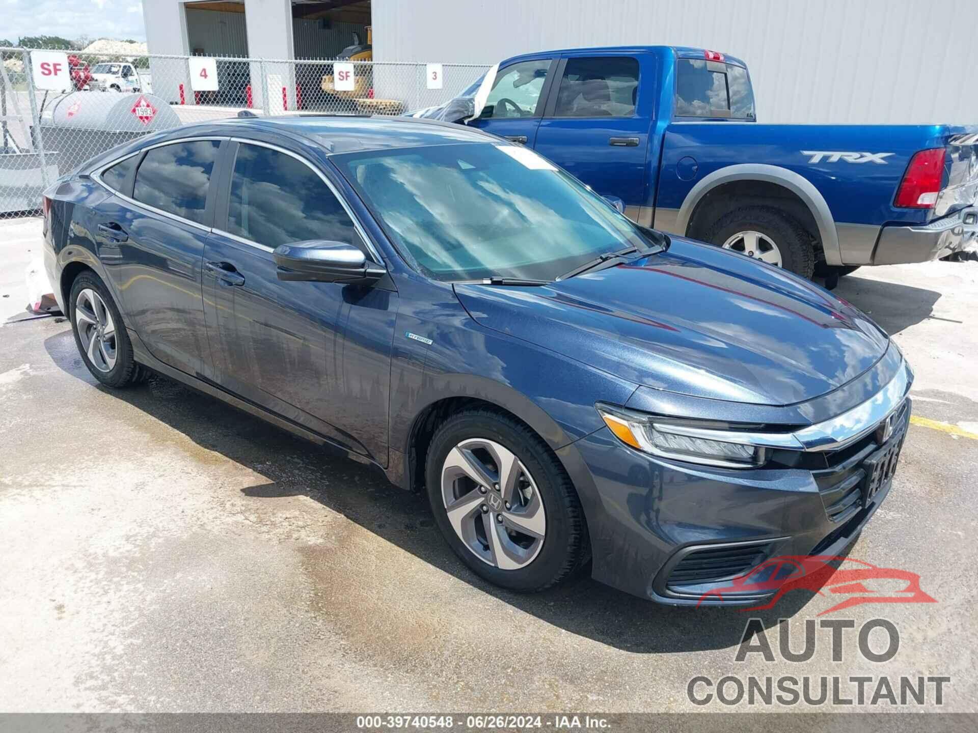 HONDA INSIGHT 2020 - 19XZE4F55LE014216