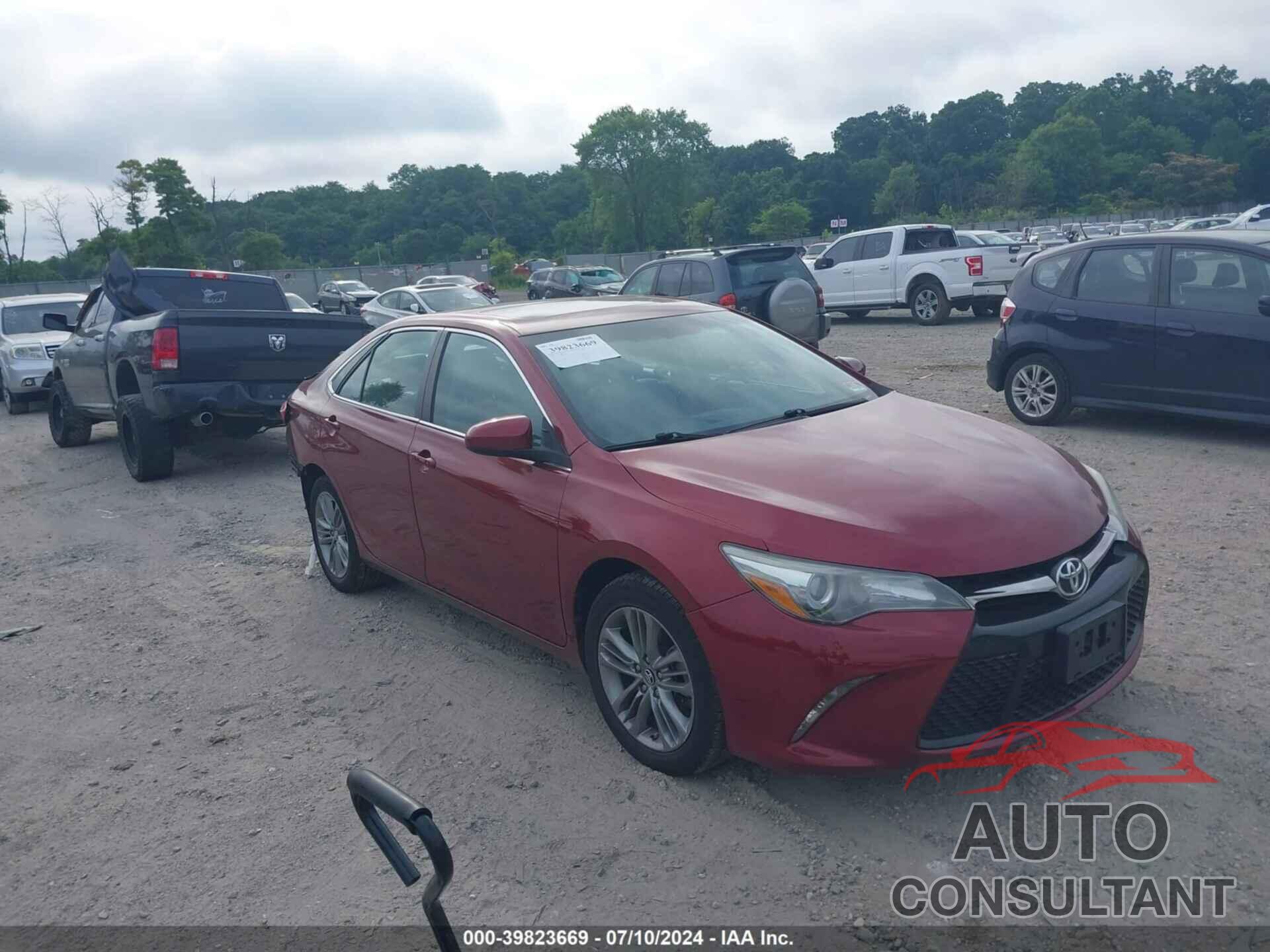 TOYOTA CAMRY 2017 - 4T1BF1FK8HU662317