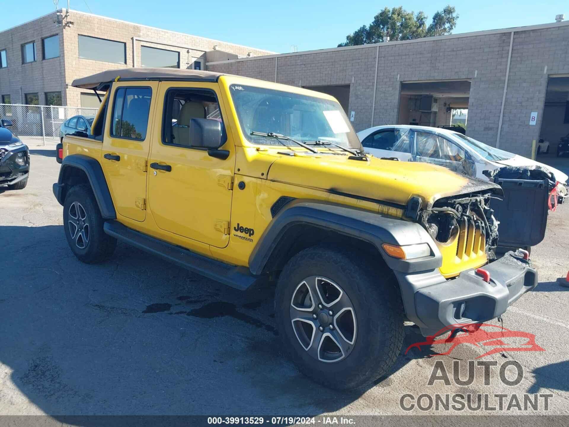 JEEP WRANGLER UNLIMITED 2020 - 1C4HJXDN5LW223408