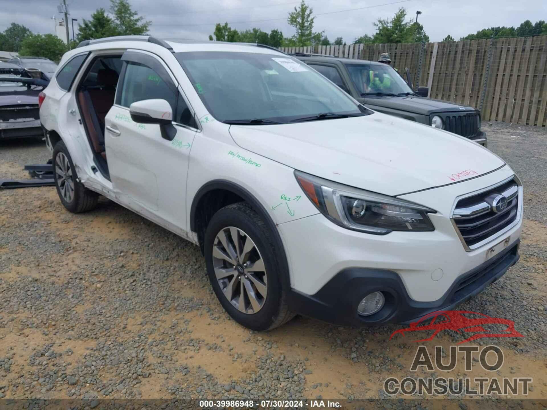 SUBARU OUTBACK 2019 - 4S4BSETC5K3213089