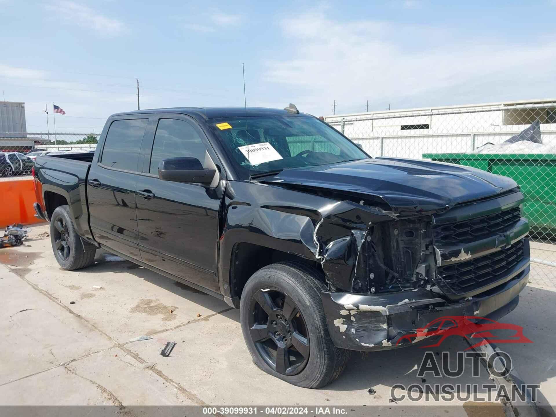 CHEVROLET SILVERADO 2017 - 3GCPCREC5HG411785