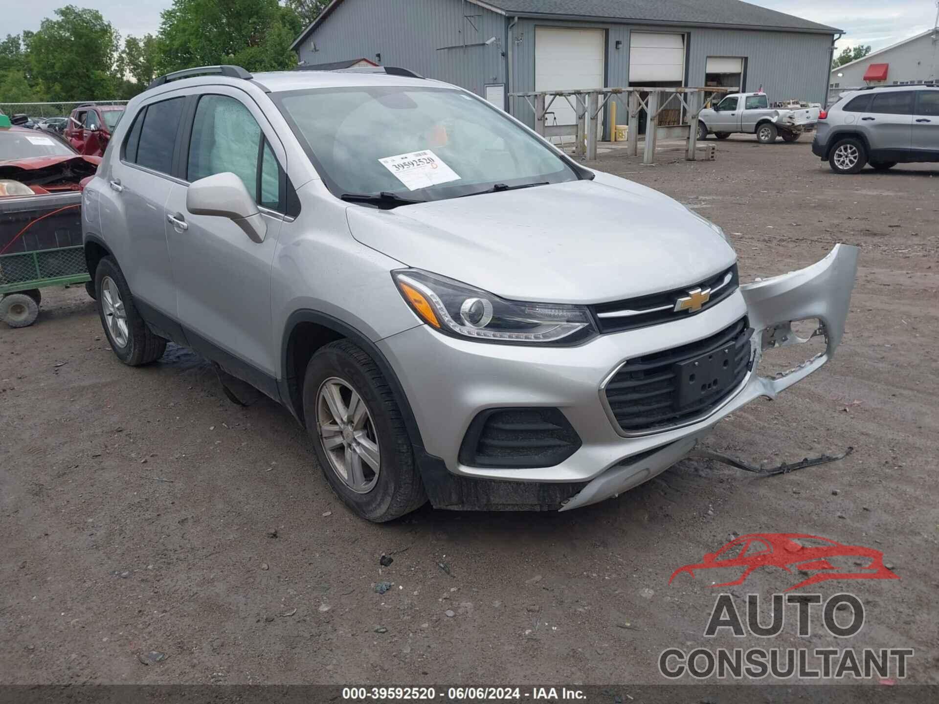 CHEVROLET TRAX 2017 - KL7CJLSB8HB167665