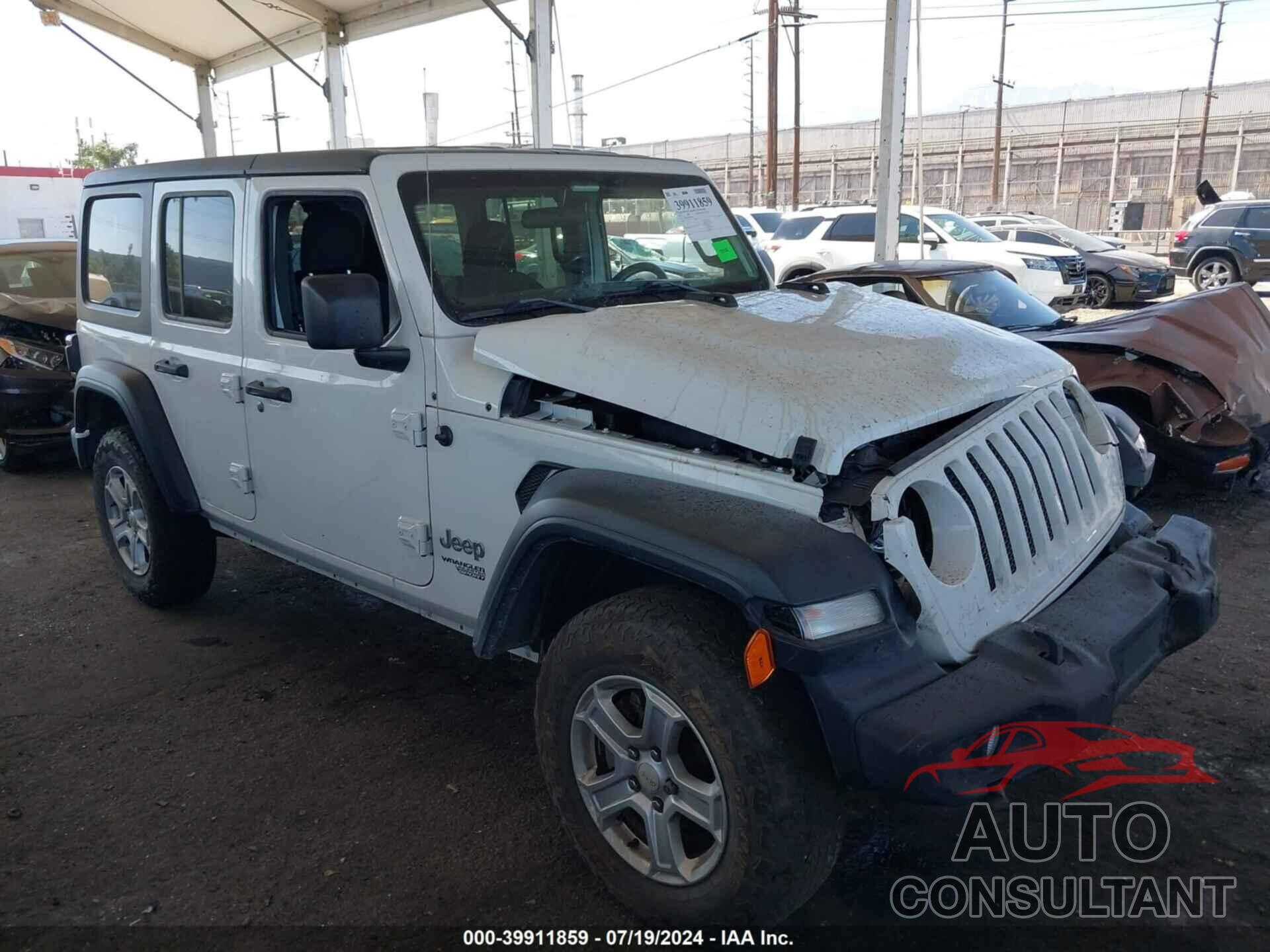 JEEP WRANGLER UNLIMITED 2018 - 1C4HJXDG8JW183646