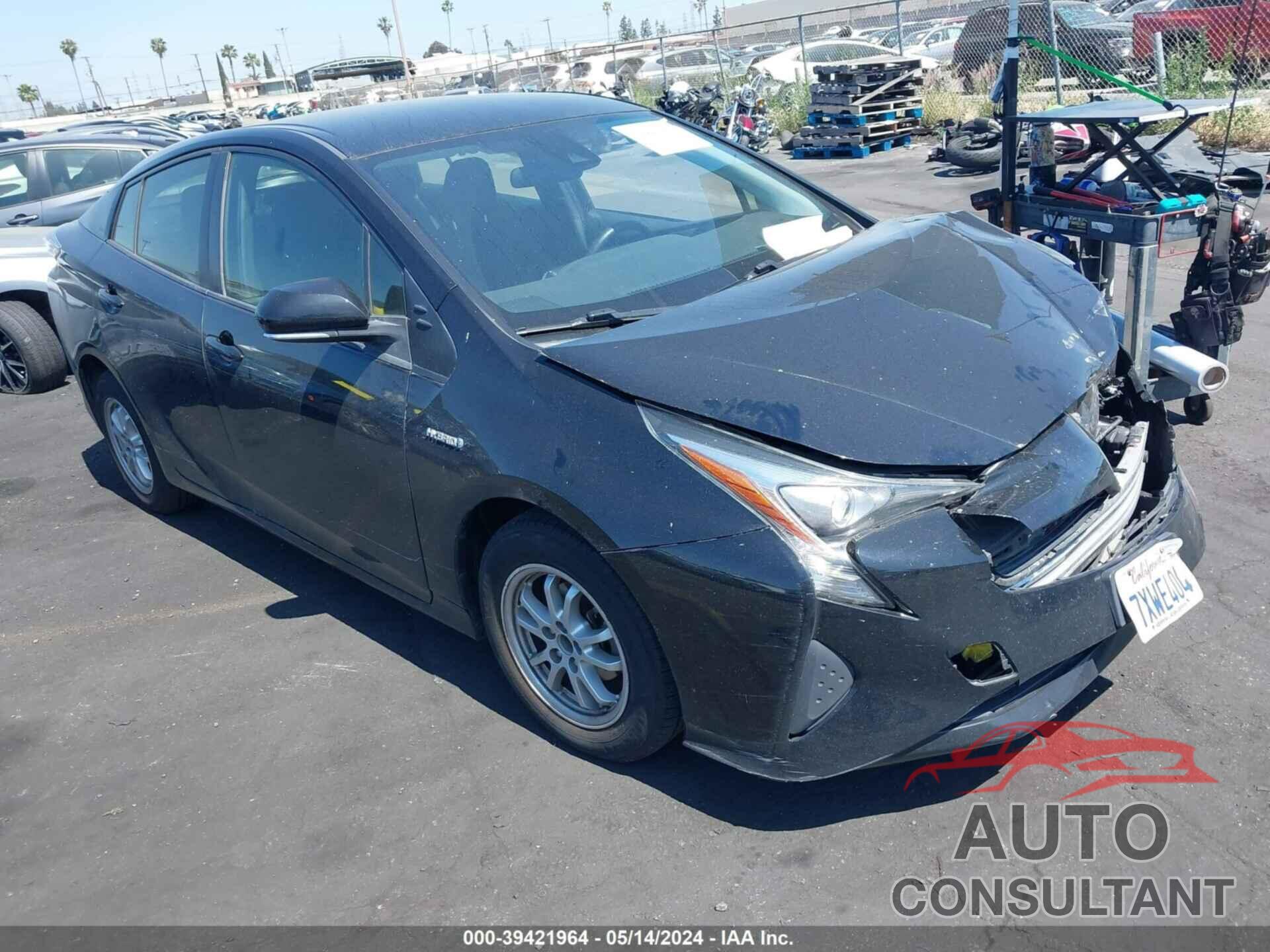 TOYOTA PRIUS 2017 - JTDKBRFU9H3549756