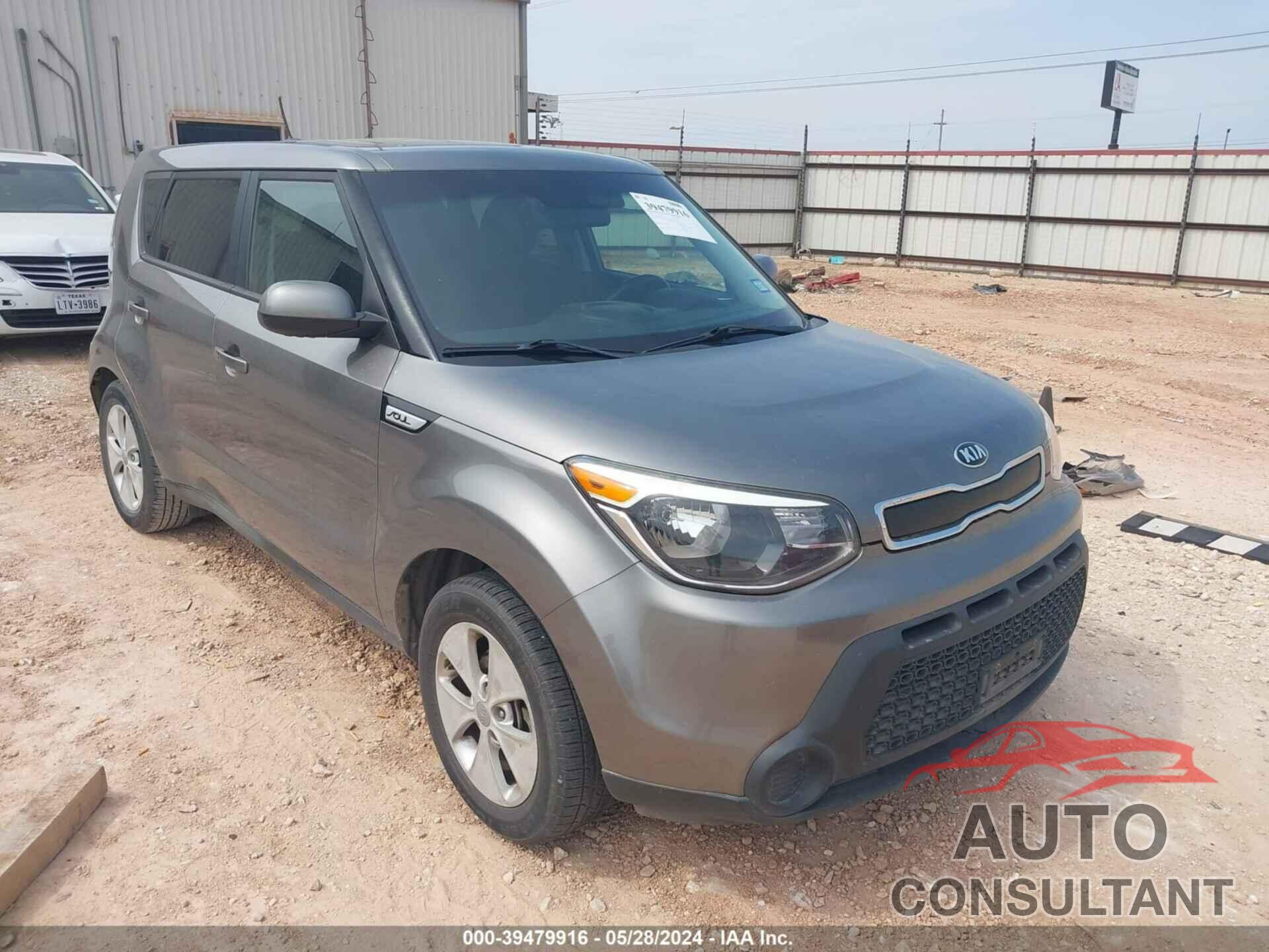 KIA SOUL 2016 - KNDJN2A26G7293373