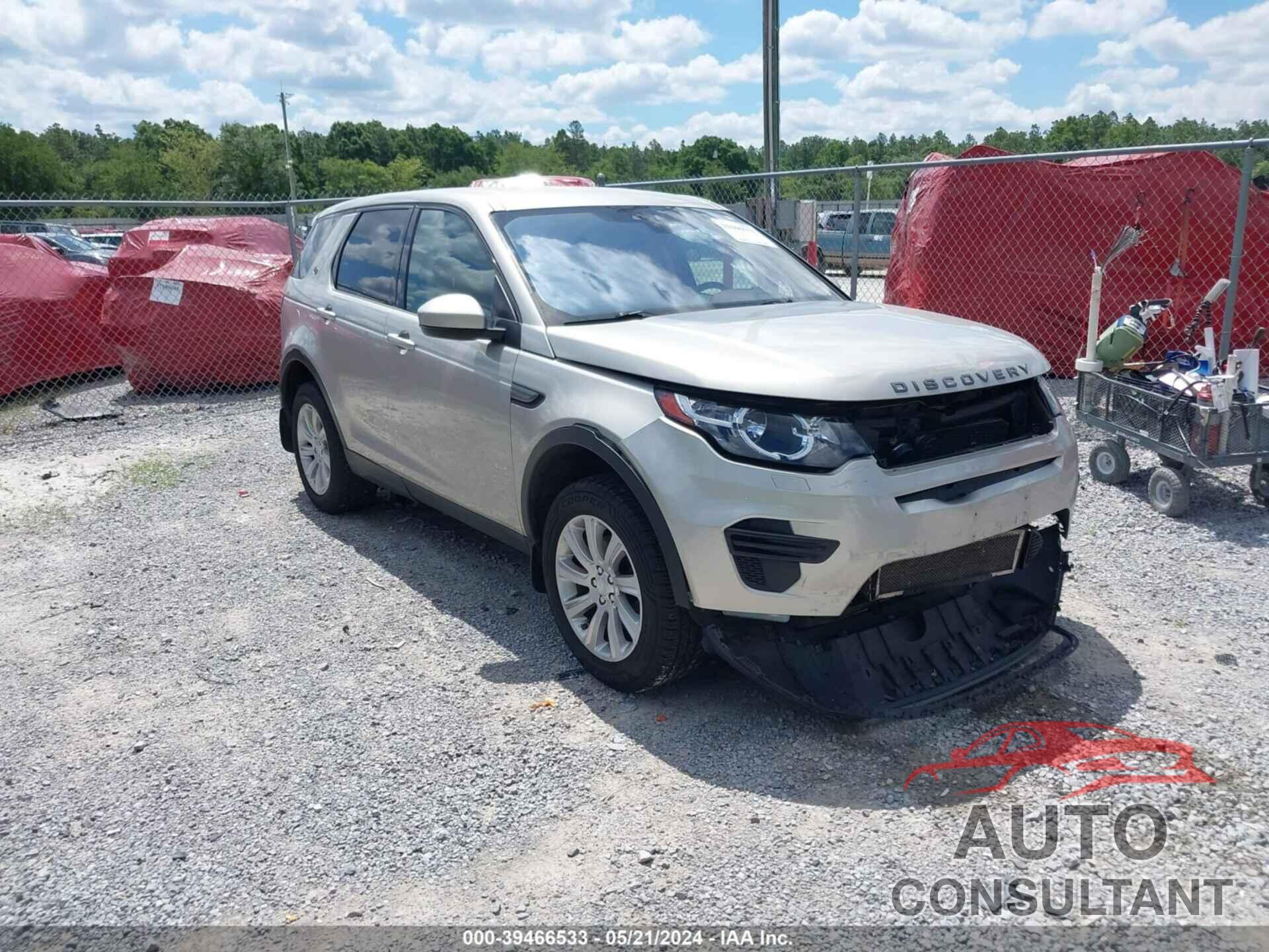 LAND ROVER DISCOVERY SPORT 2017 - SALCP2BG7HH687899