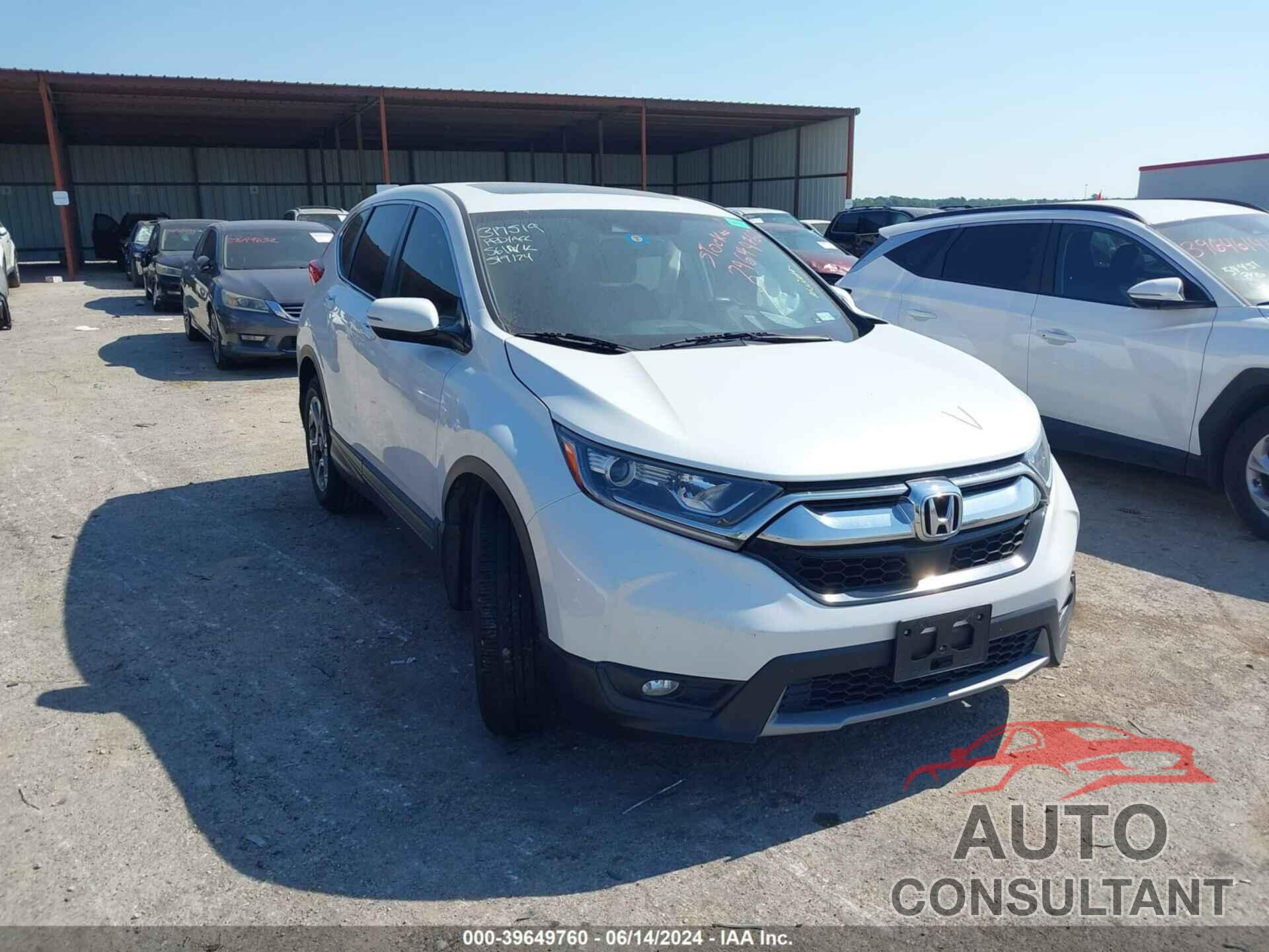 HONDA CR-V 2019 - 7FARW1H86KE035561