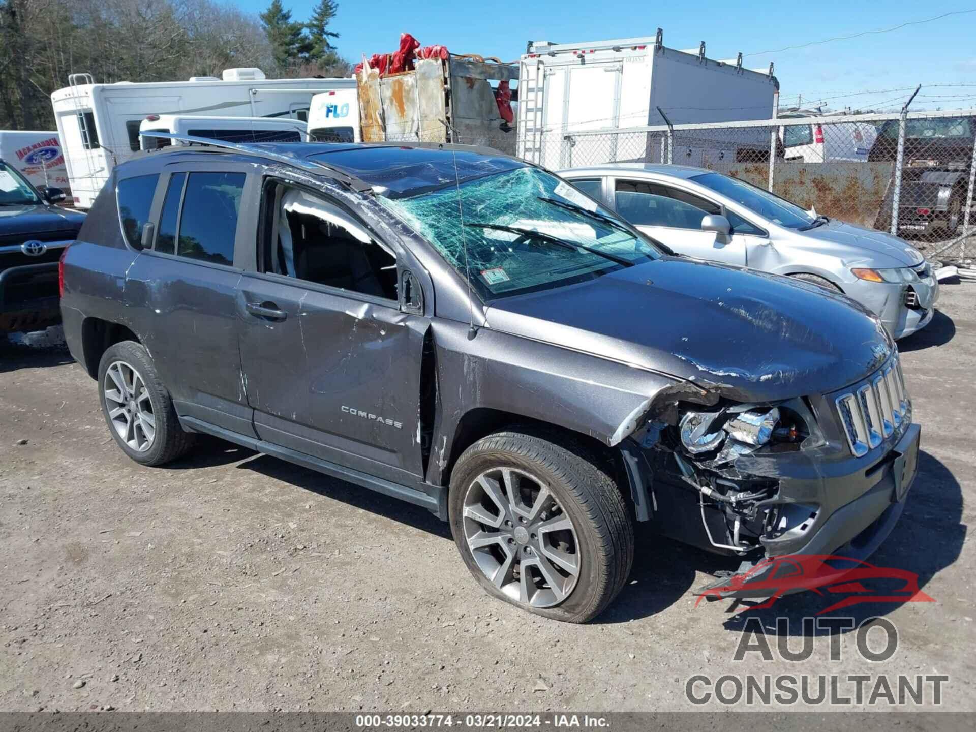 JEEP COMPASS 2016 - 1C4NJDEB2GD733545