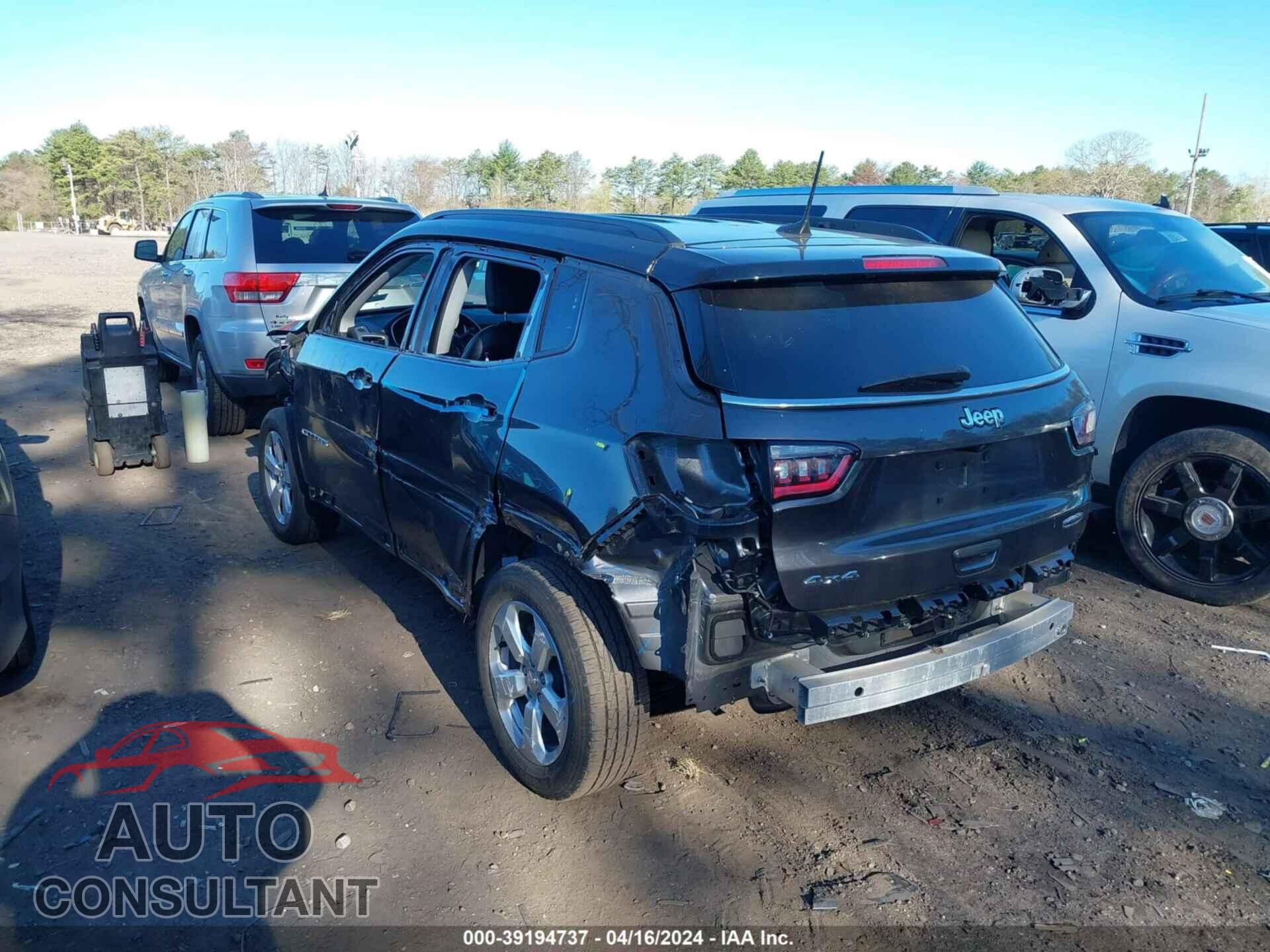 JEEP COMPASS 2020 - 3C4NJDBB7LT130177