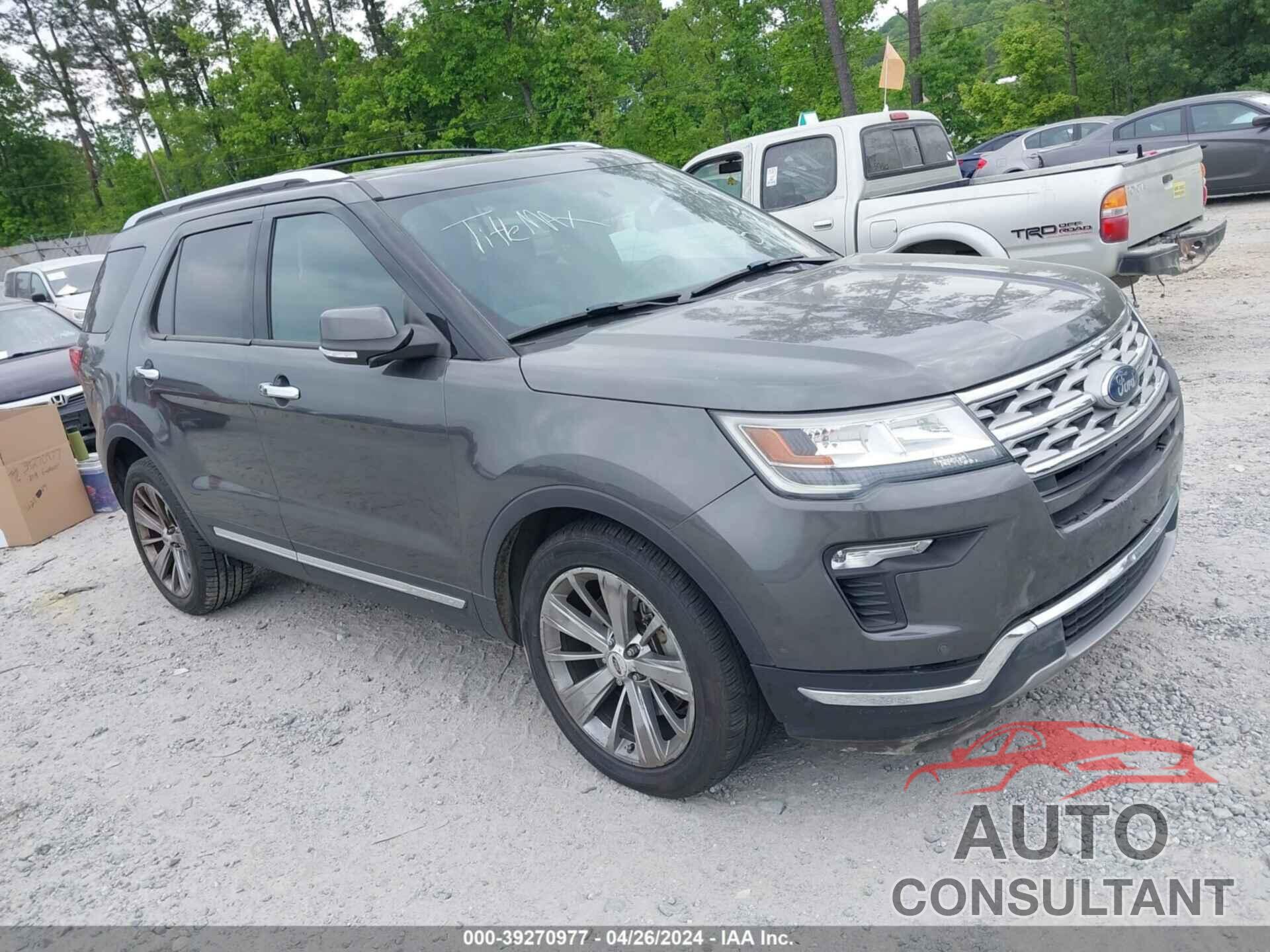 FORD EXPLORER 2018 - 1FM5K7F87JGB62525