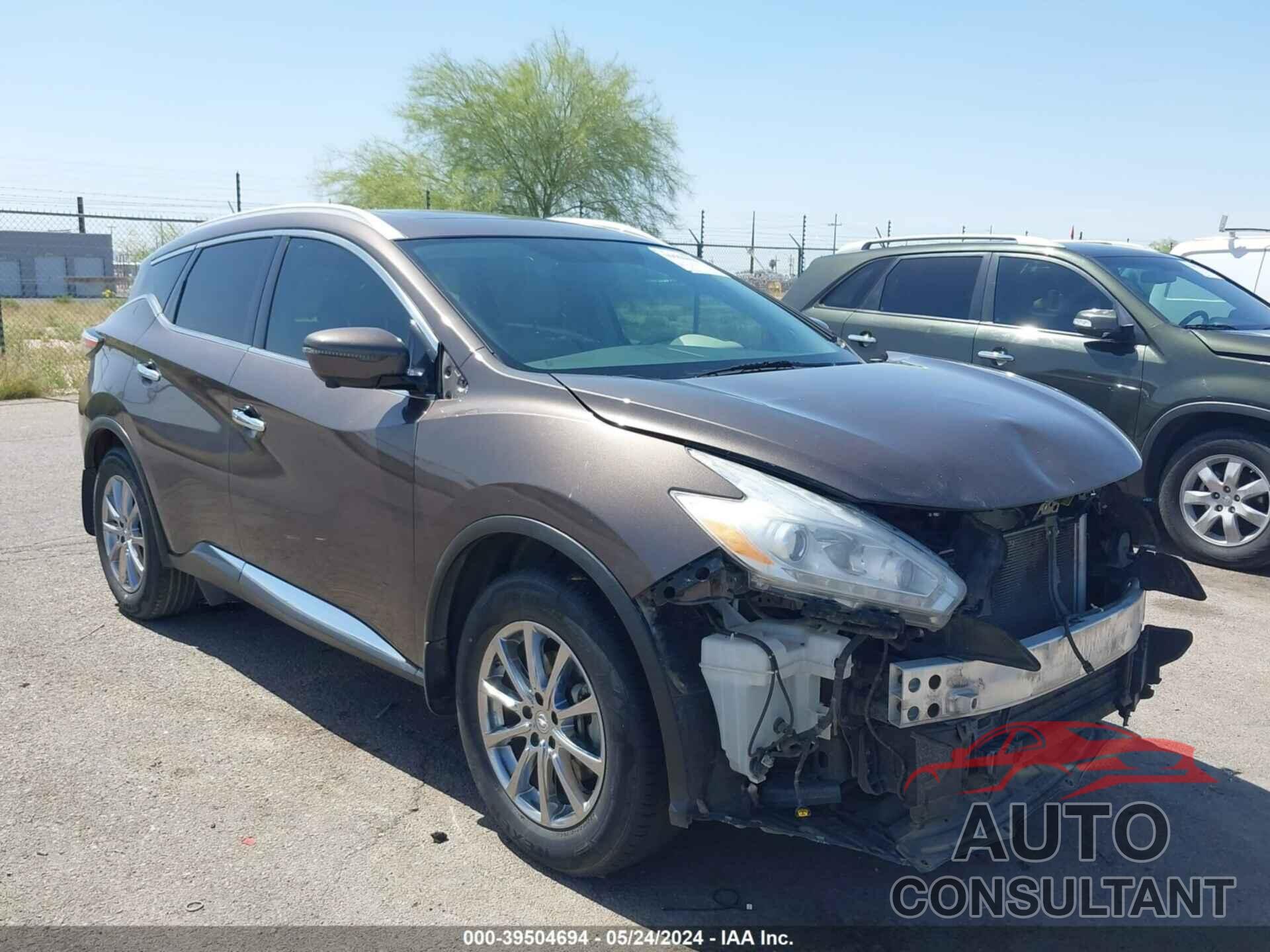 NISSAN MURANO 2016 - 5N1AZ2MG9GN158116