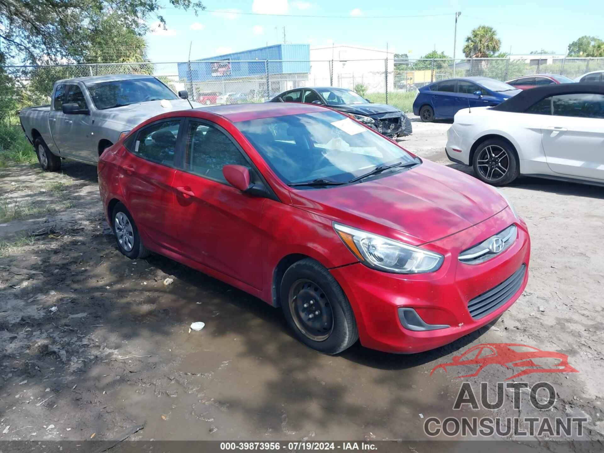 HYUNDAI ACCENT 2017 - KMHCT4AE6HU175679