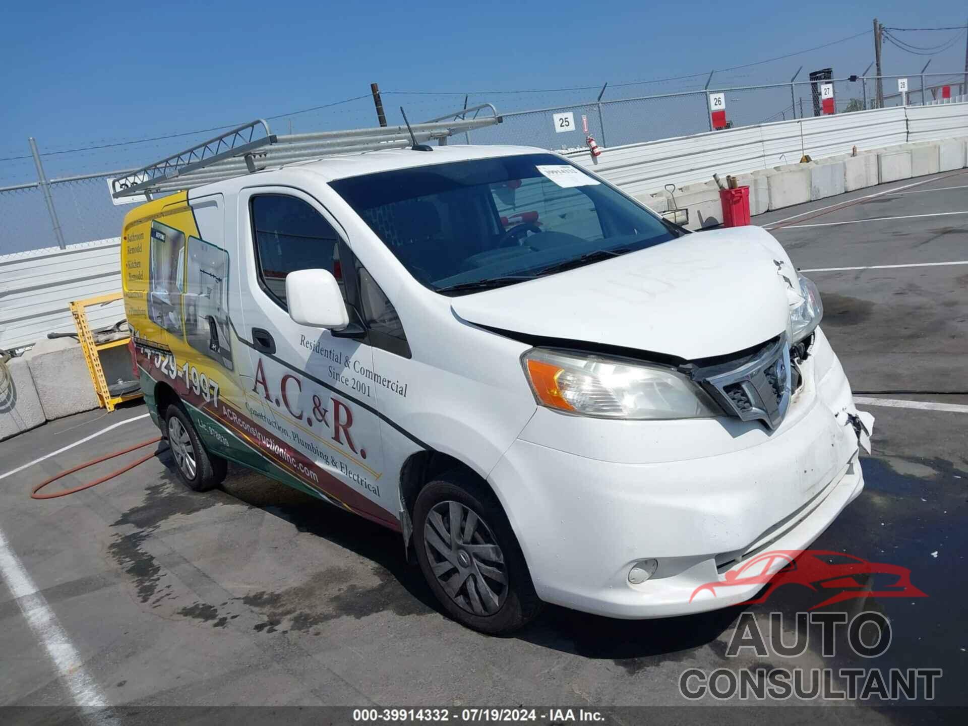 NISSAN NV200 2015 - 3N6CM0KN1FK690432