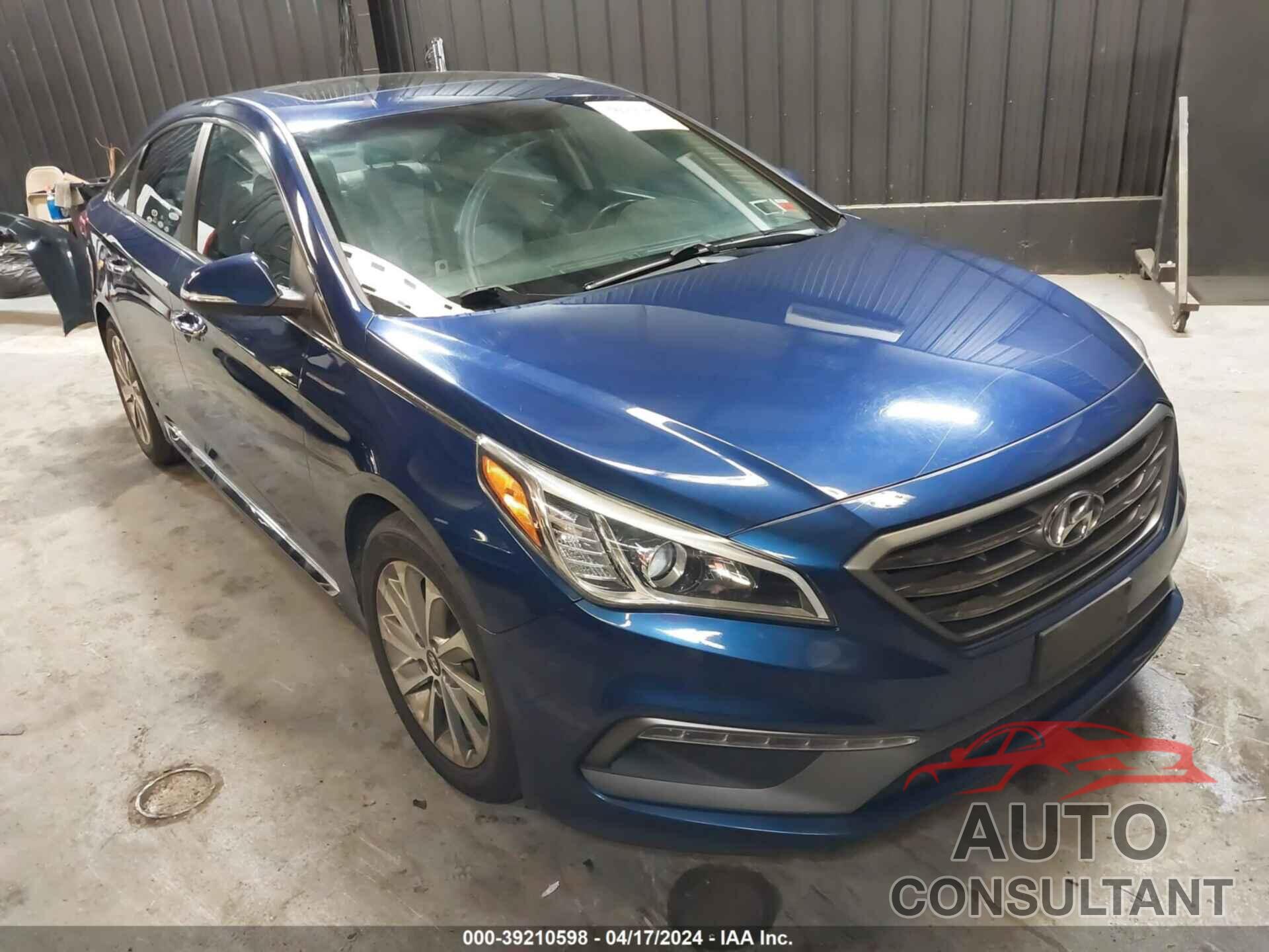 HYUNDAI SONATA 2017 - 5NPE34AF3HH570550