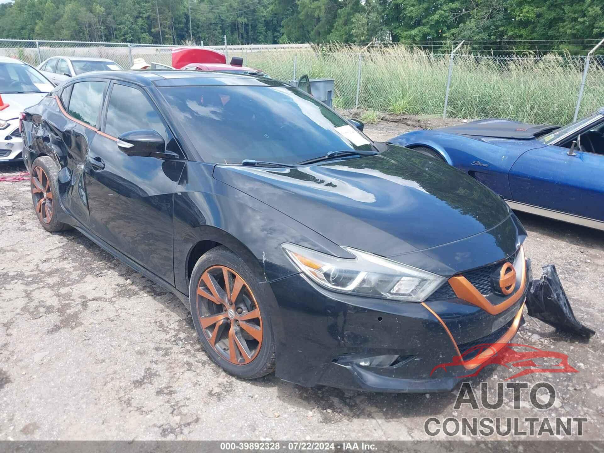 NISSAN MAXIMA 2017 - 1N4AA6AP9HC360917