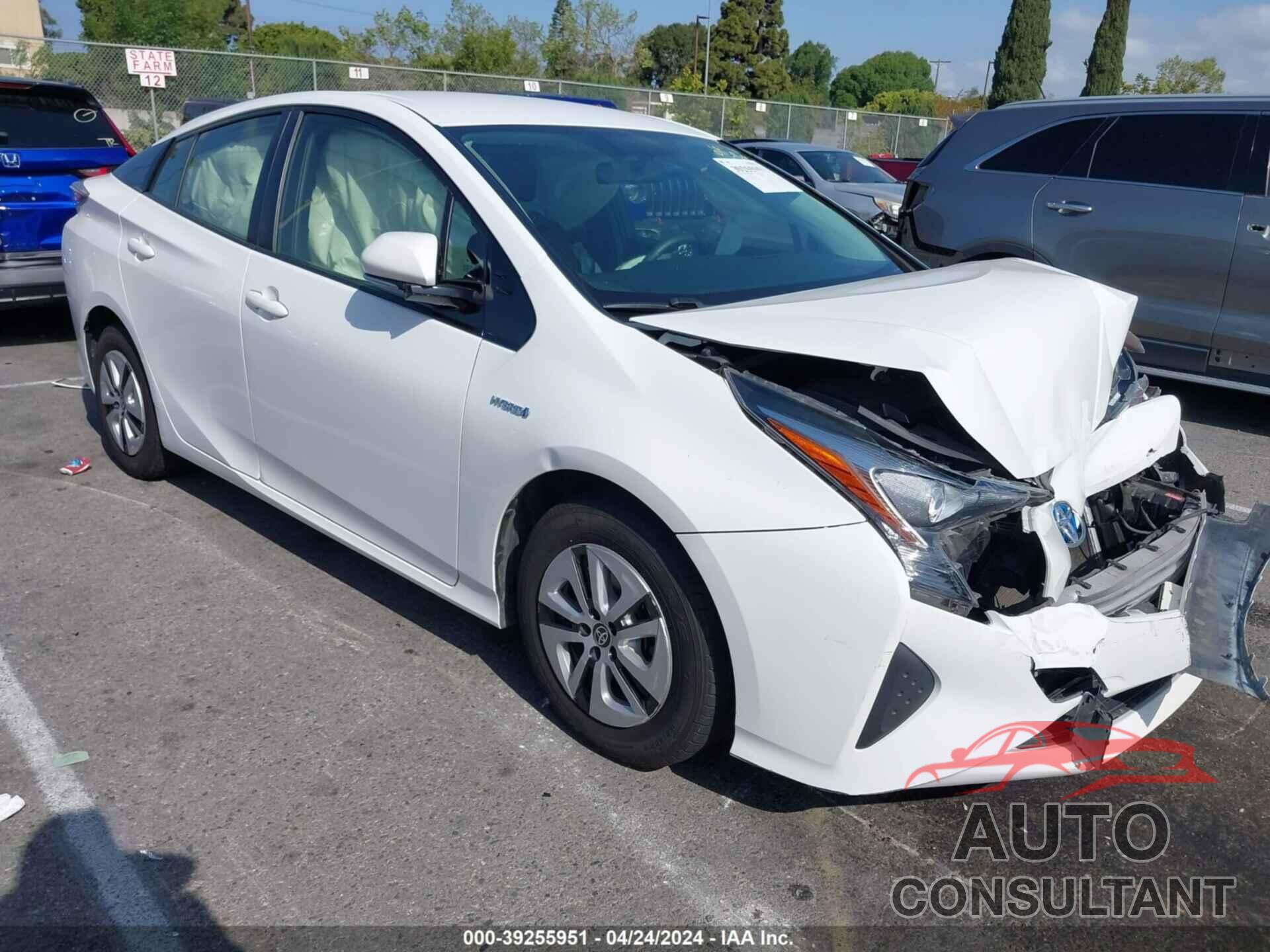 TOYOTA PRIUS 2016 - JTDKARFU0G3021332