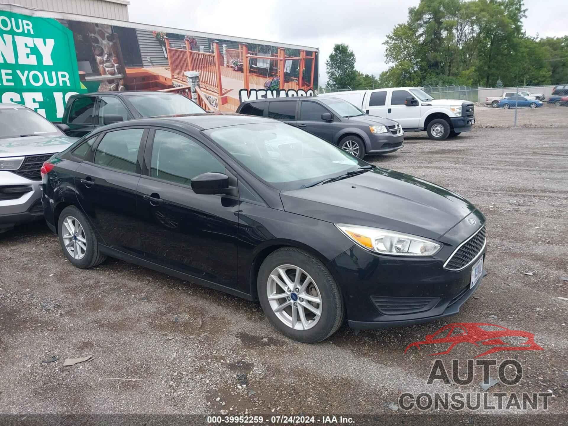 FORD FOCUS 2018 - 1FADP3F27JL327833