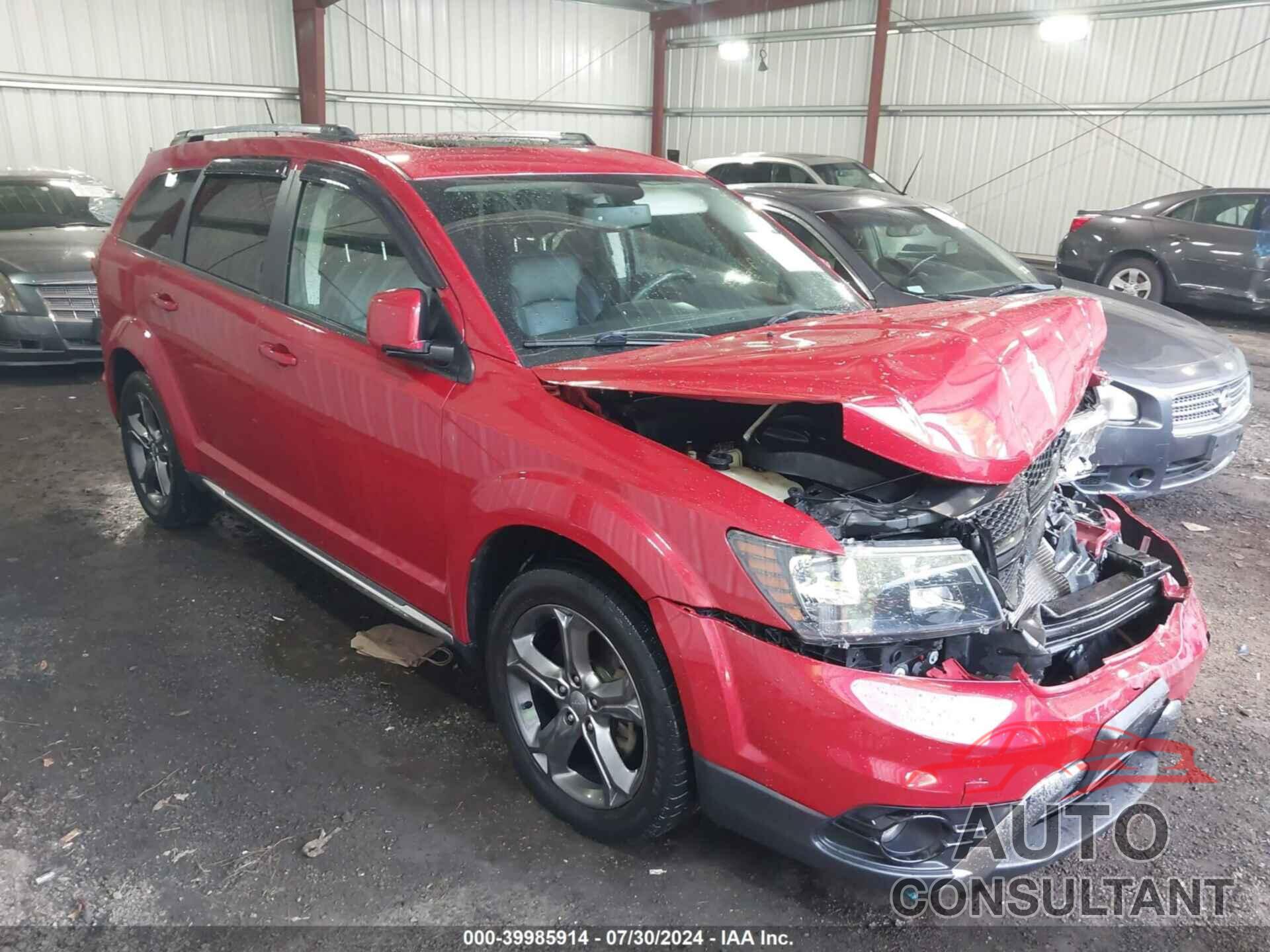 DODGE JOURNEY 2016 - 3C4PDDGG5GT124789