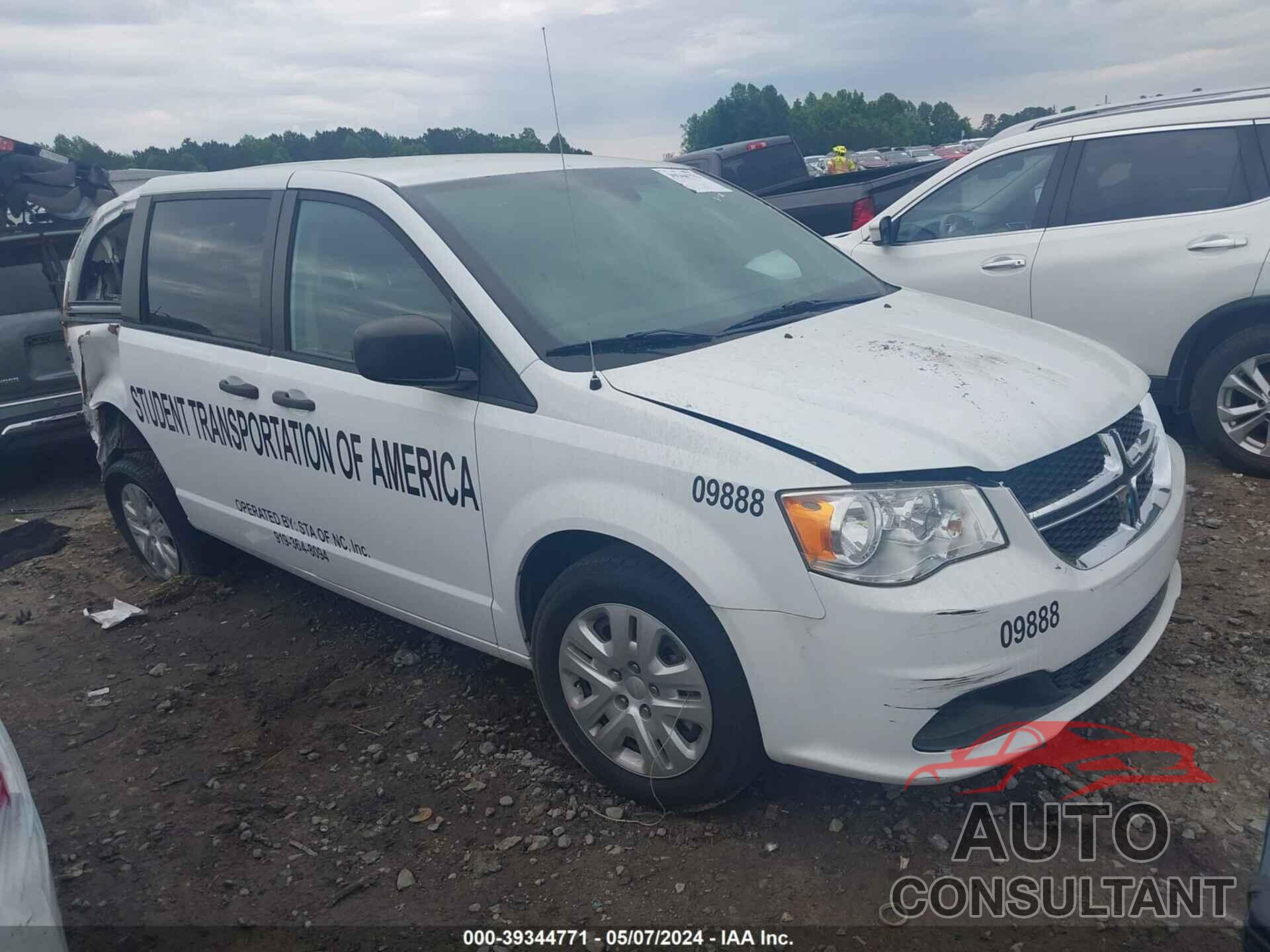 DODGE GRAND CARAVAN 2019 - 2C4RDGBG0KR709888