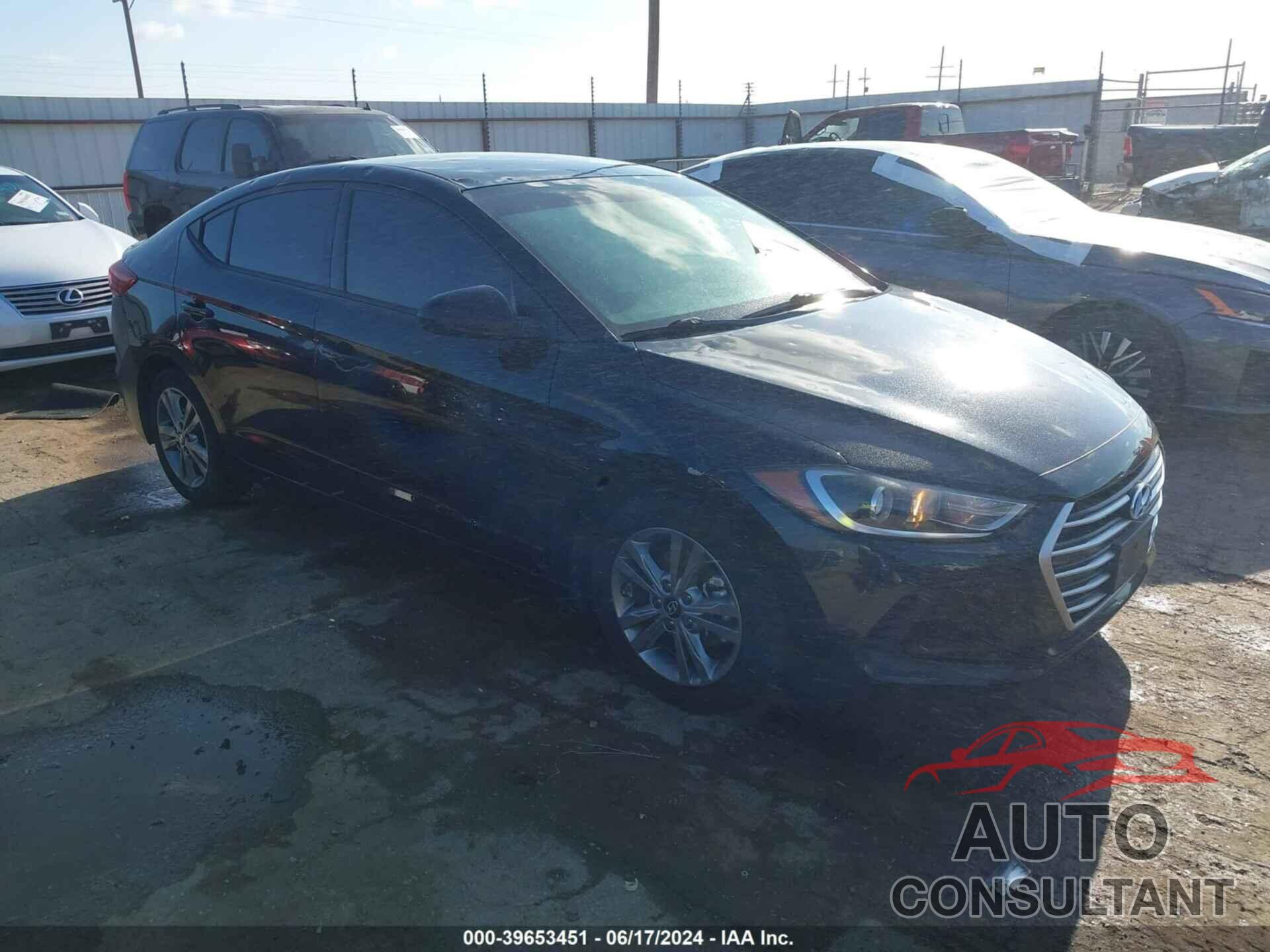 HYUNDAI ELANTRA 2018 - 5NPD84LF6JH295398