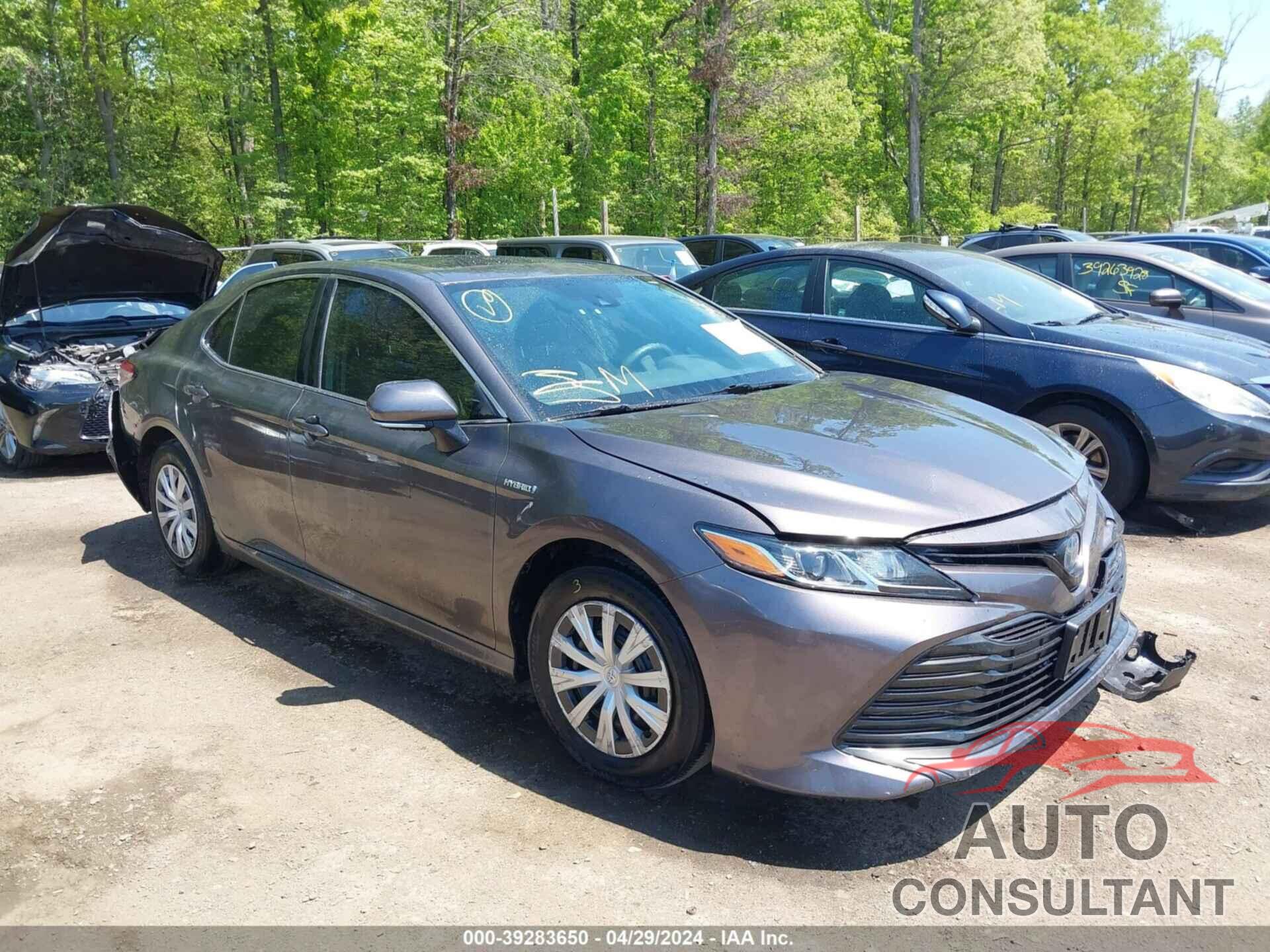 TOYOTA CAMRY 2019 - 4T1B31HK2KU007812
