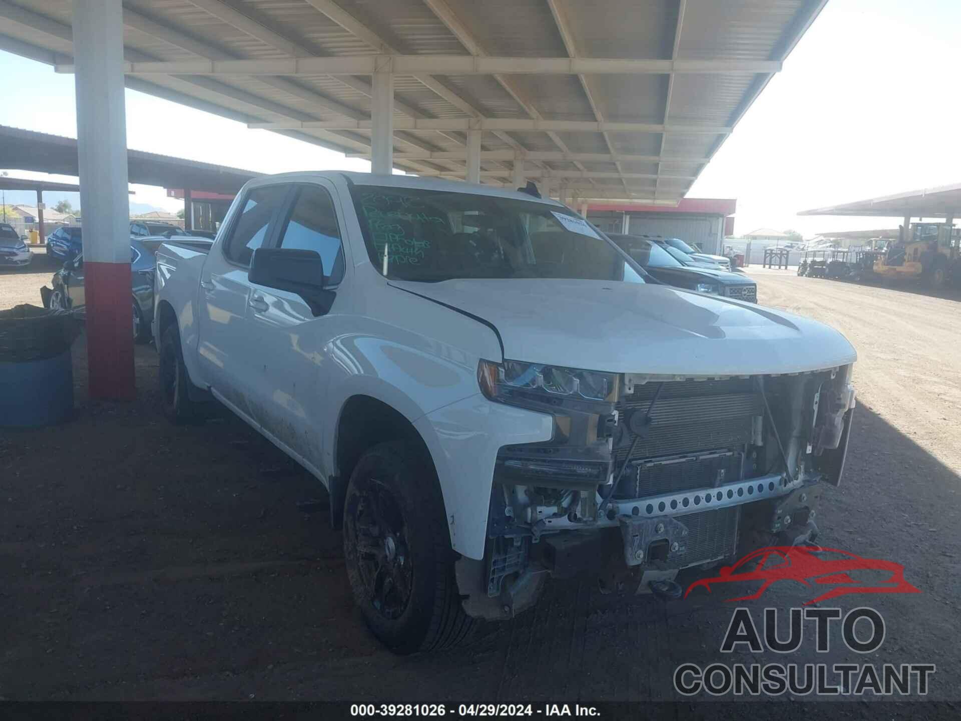 CHEVROLET SILVERADO 1500 2020 - 3GCUYEET1LG186268