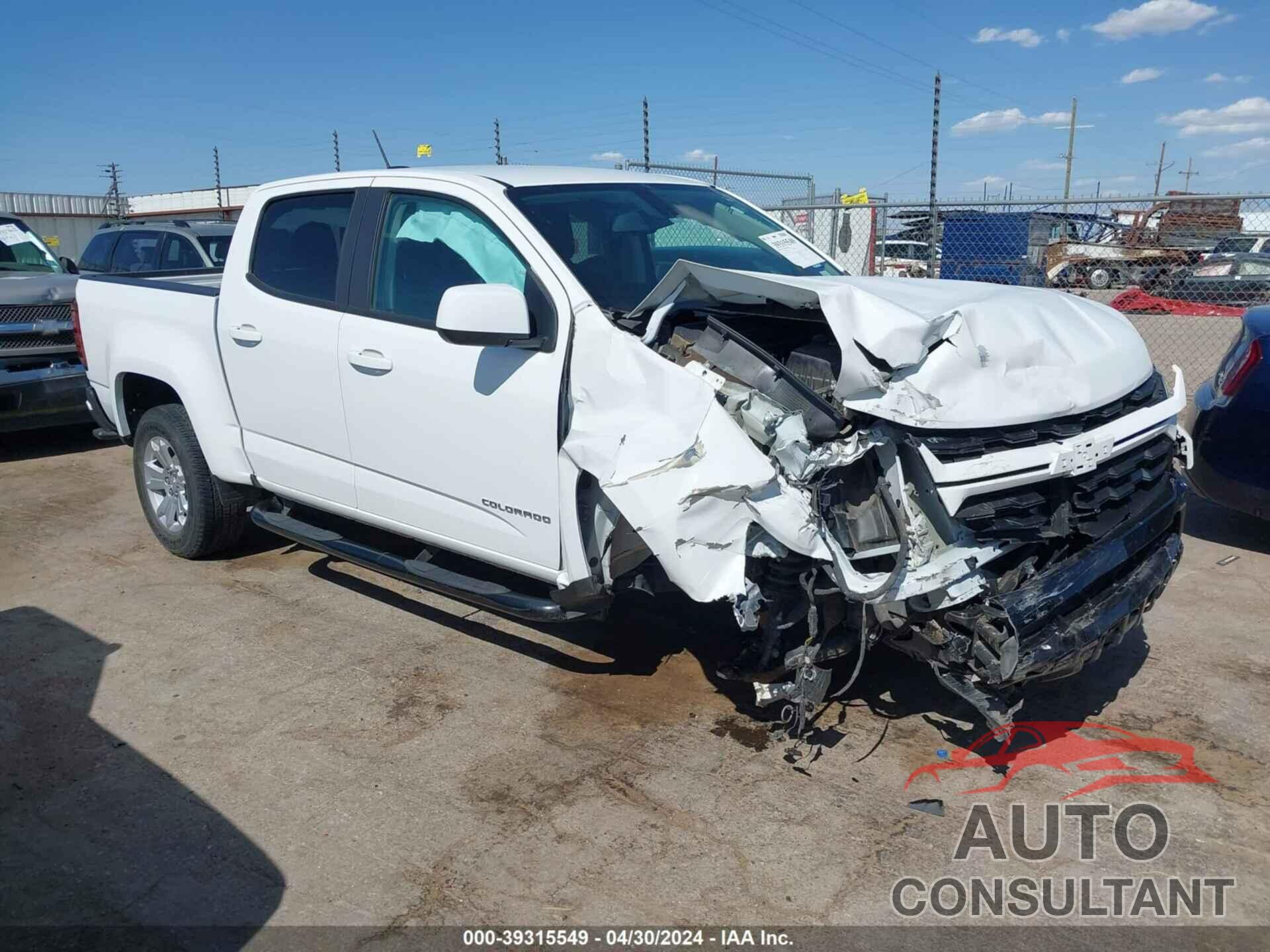 CHEVROLET COLORADO 2022 - 1GCGSCEN4N1136924