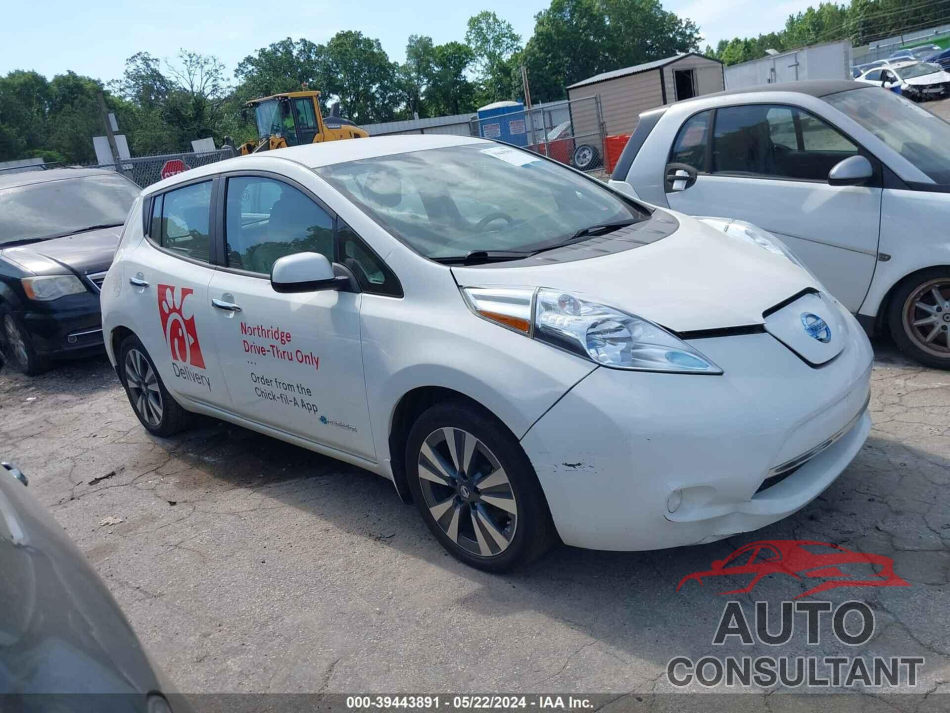 NISSAN LEAF 2016 - 1N4BZ0CP4GC312277