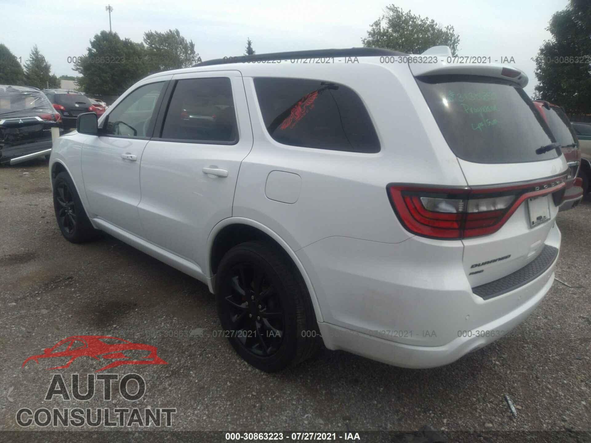 DODGE DURANGO 2017 - 1C4RDJDGXHC710025