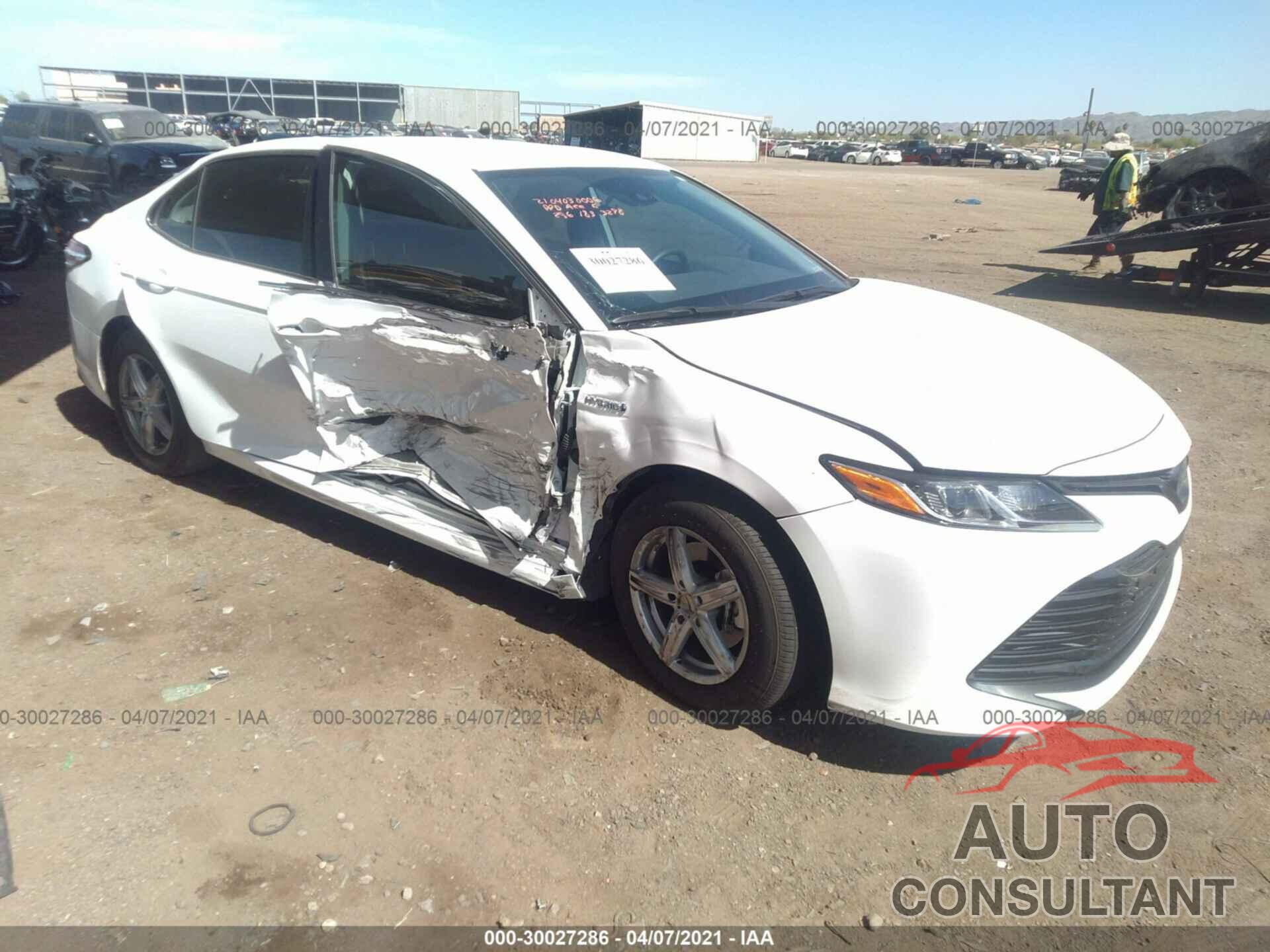 TOYOTA CAMRY 2020 - 4T1C31AK3LU533298