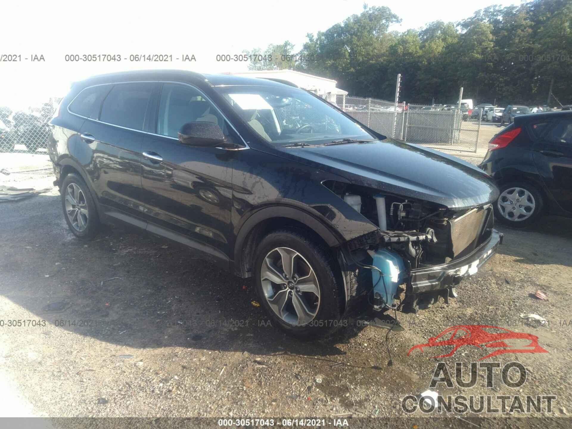 HYUNDAI SANTA FE 2016 - KM8SM4HFXGU153738