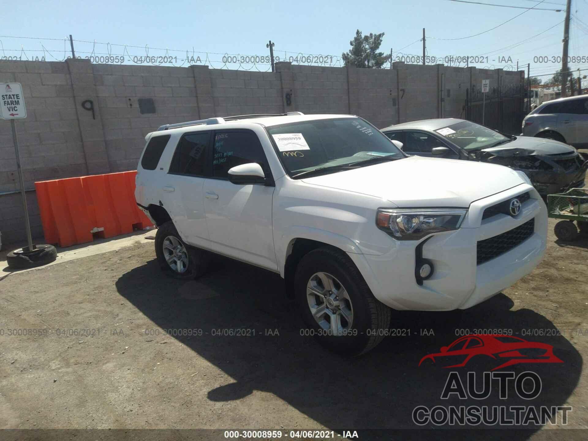 TOYOTA 4RUNNER 2018 - JTEZU5JR6J5187282