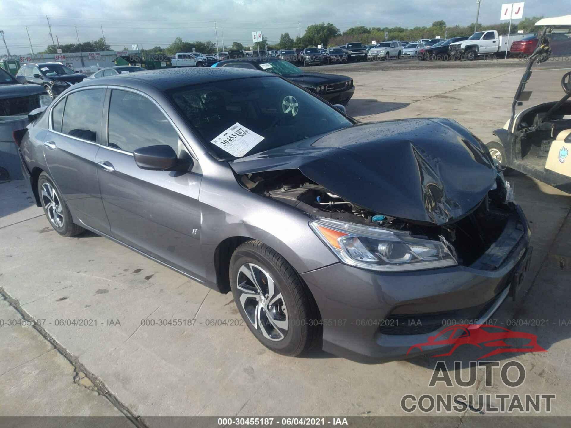 HONDA ACCORD SEDAN 2016 - 1HGCR2F3XGA120166