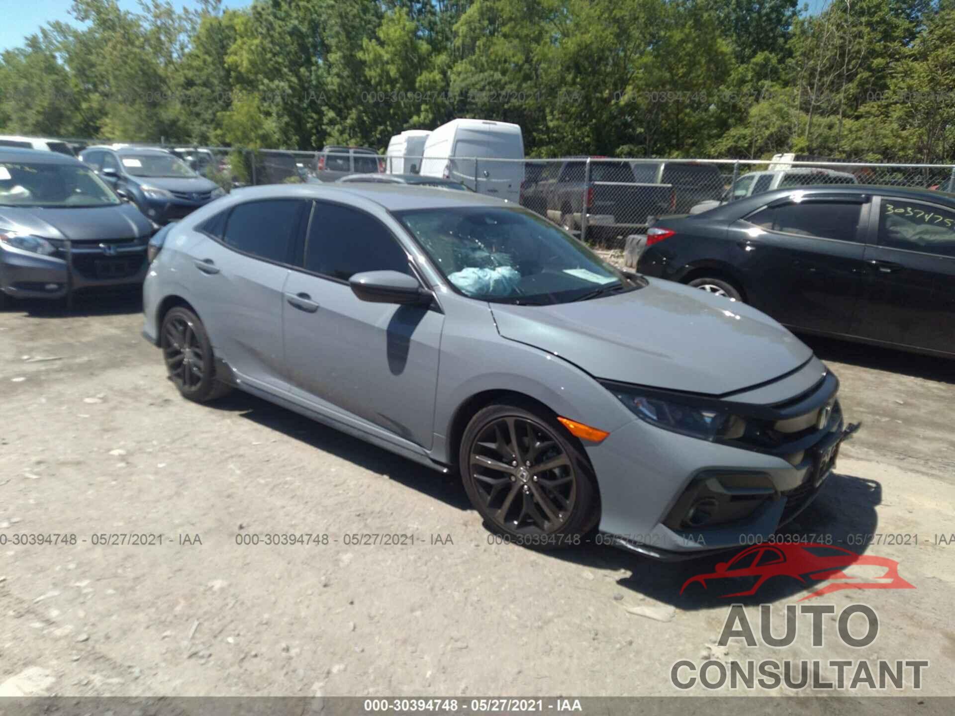 HONDA CIVIC HATCHBACK 2021 - SHHFK7G44MU207129