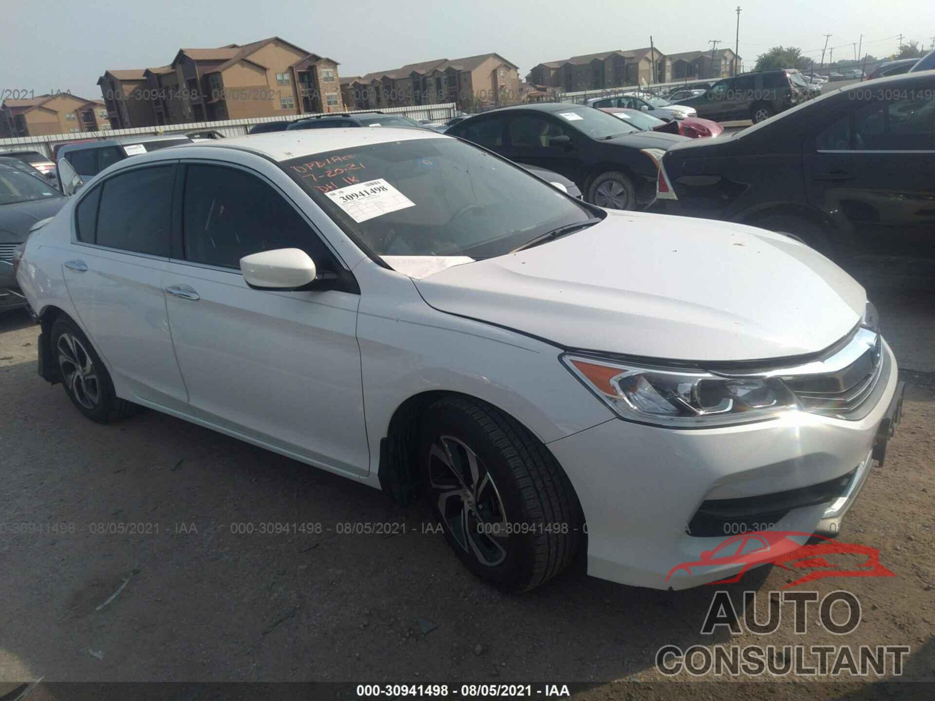 HONDA ACCORD SEDAN 2016 - 1HGCR2F38GA247661