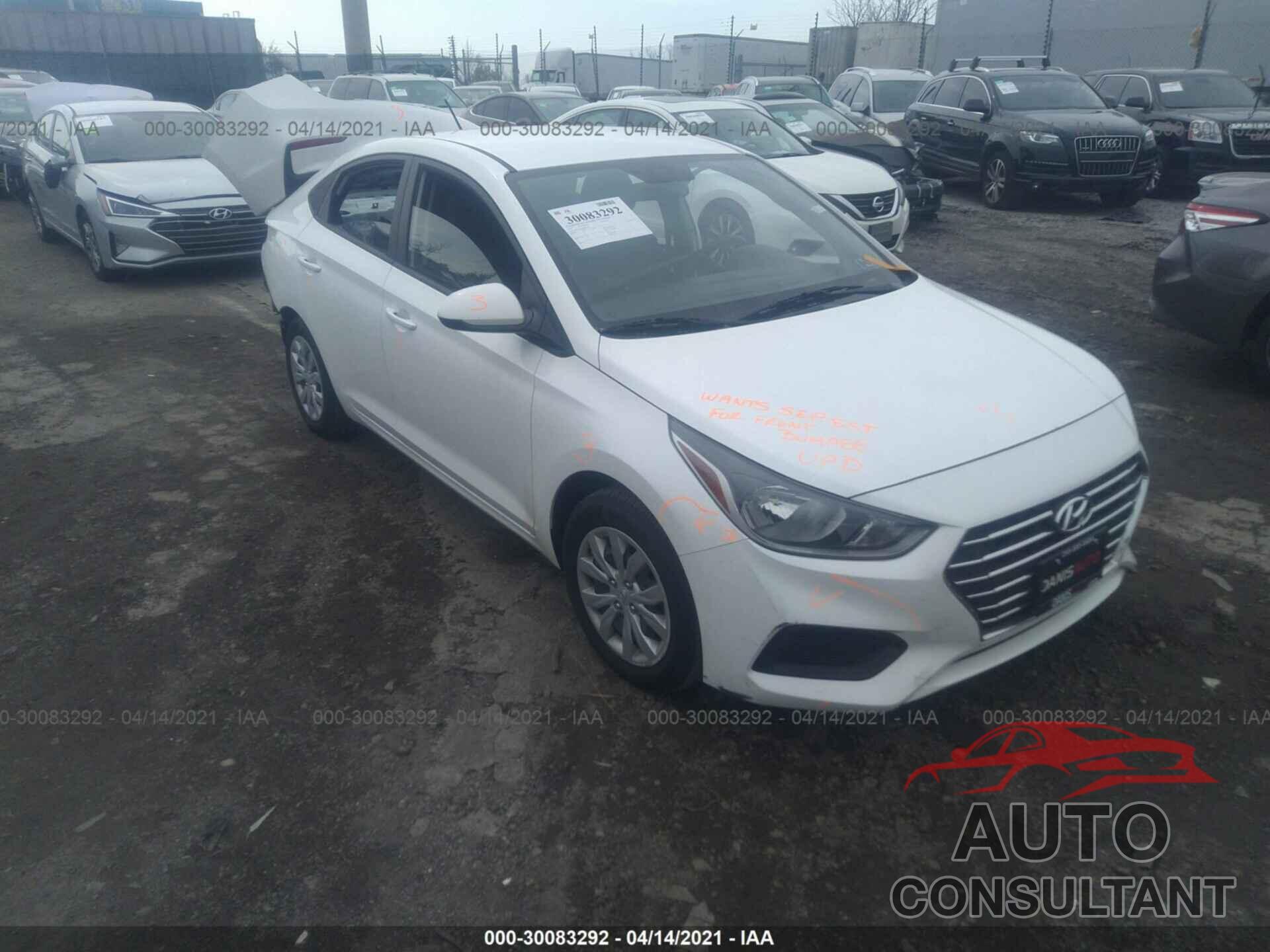 HYUNDAI ACCENT 2019 - 3KPC24A34KE079447