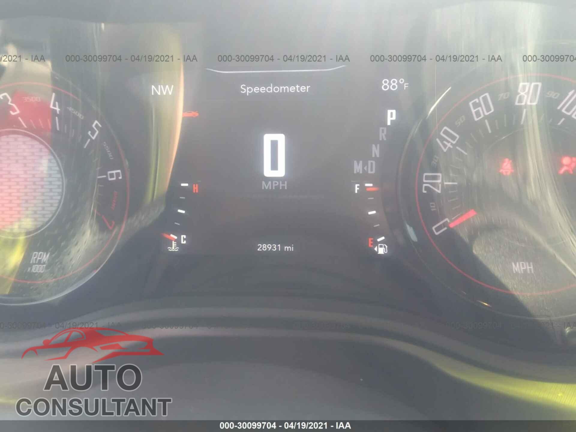 DODGE CHALLENGER 2019 - 2C3CDZAG5KH677131