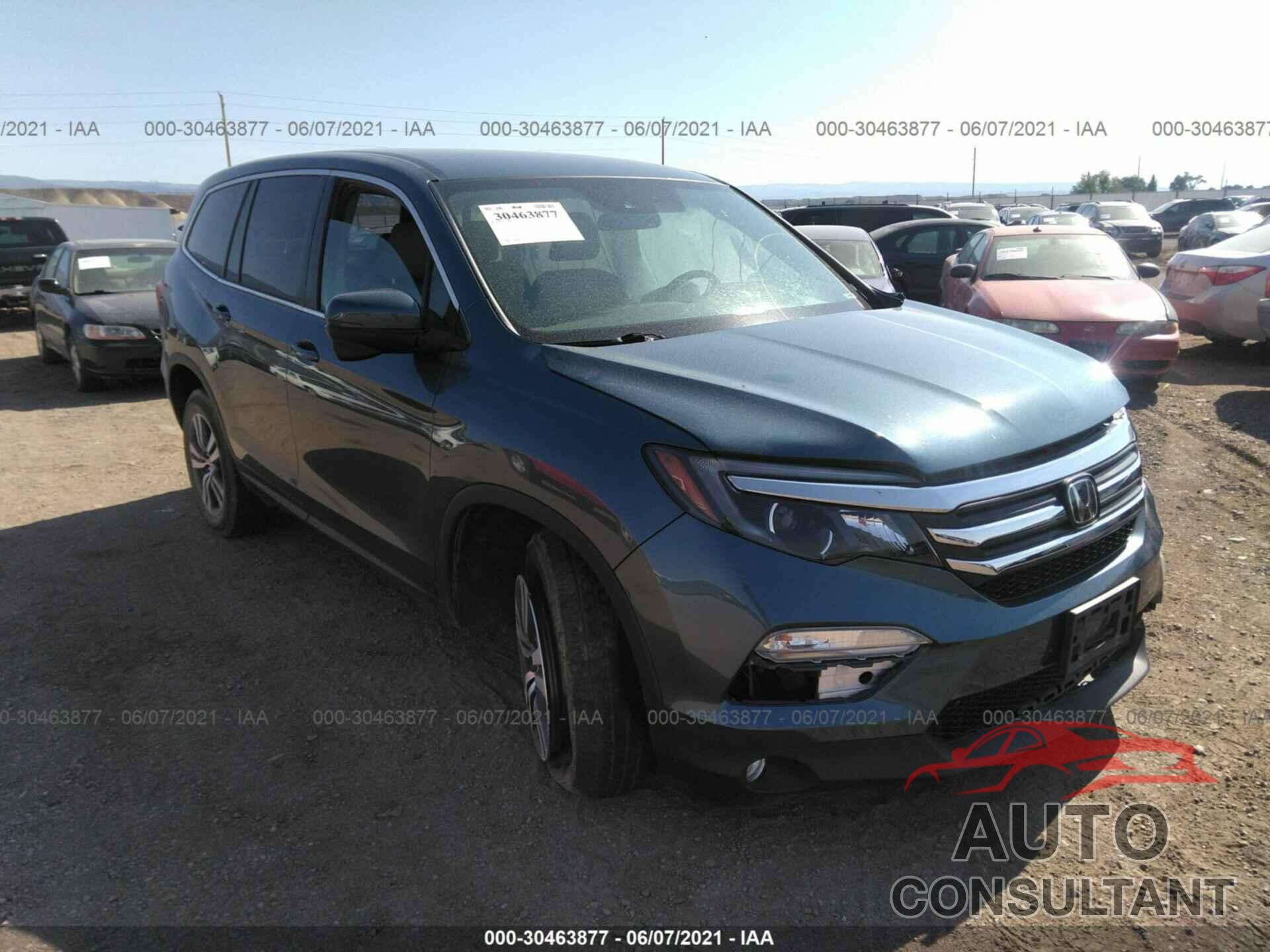 HONDA PILOT 2018 - 5FNYF6H44JB066159
