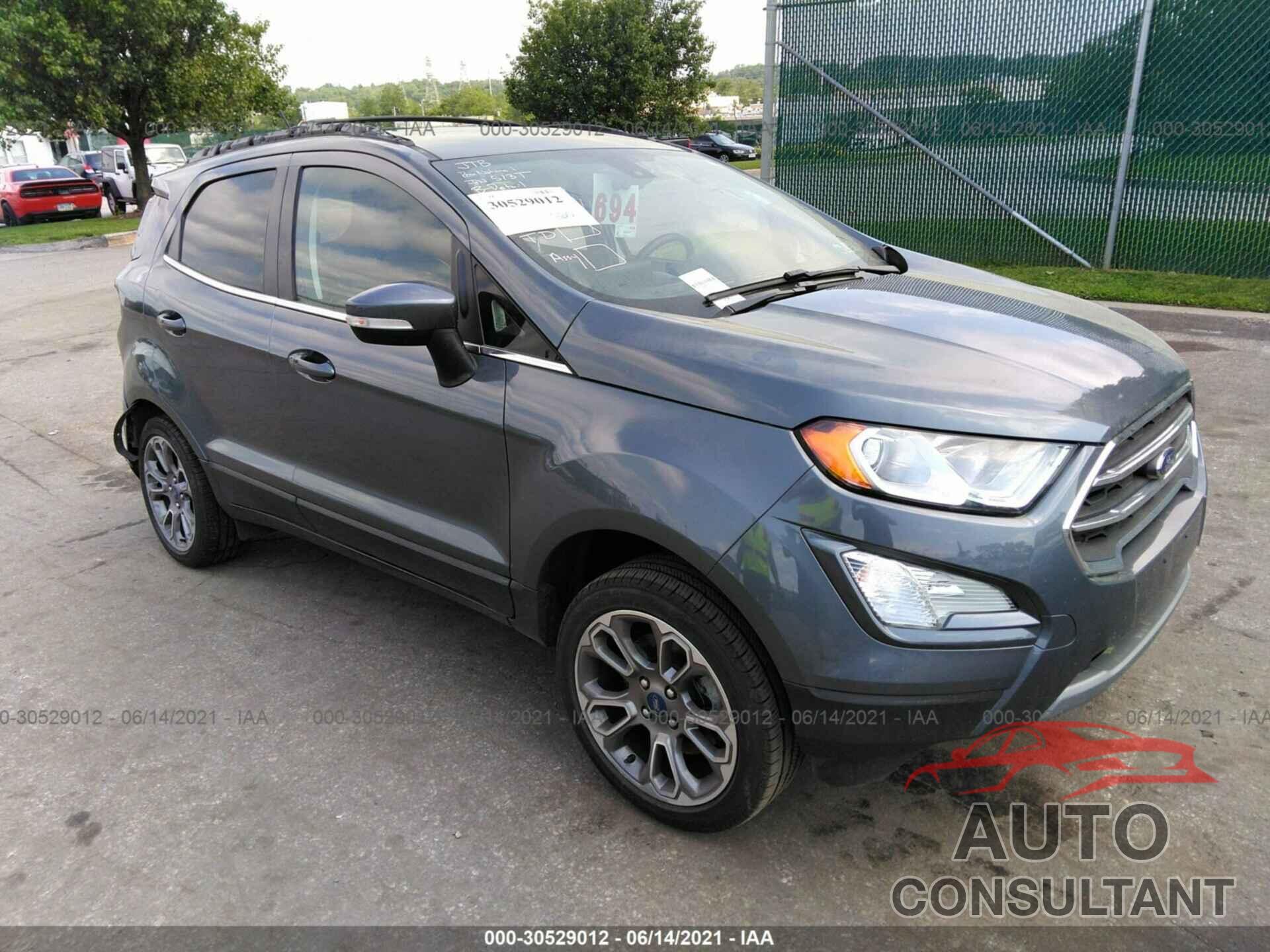 FORD ECOSPORT 2018 - MAJ3P1VE1JC197253