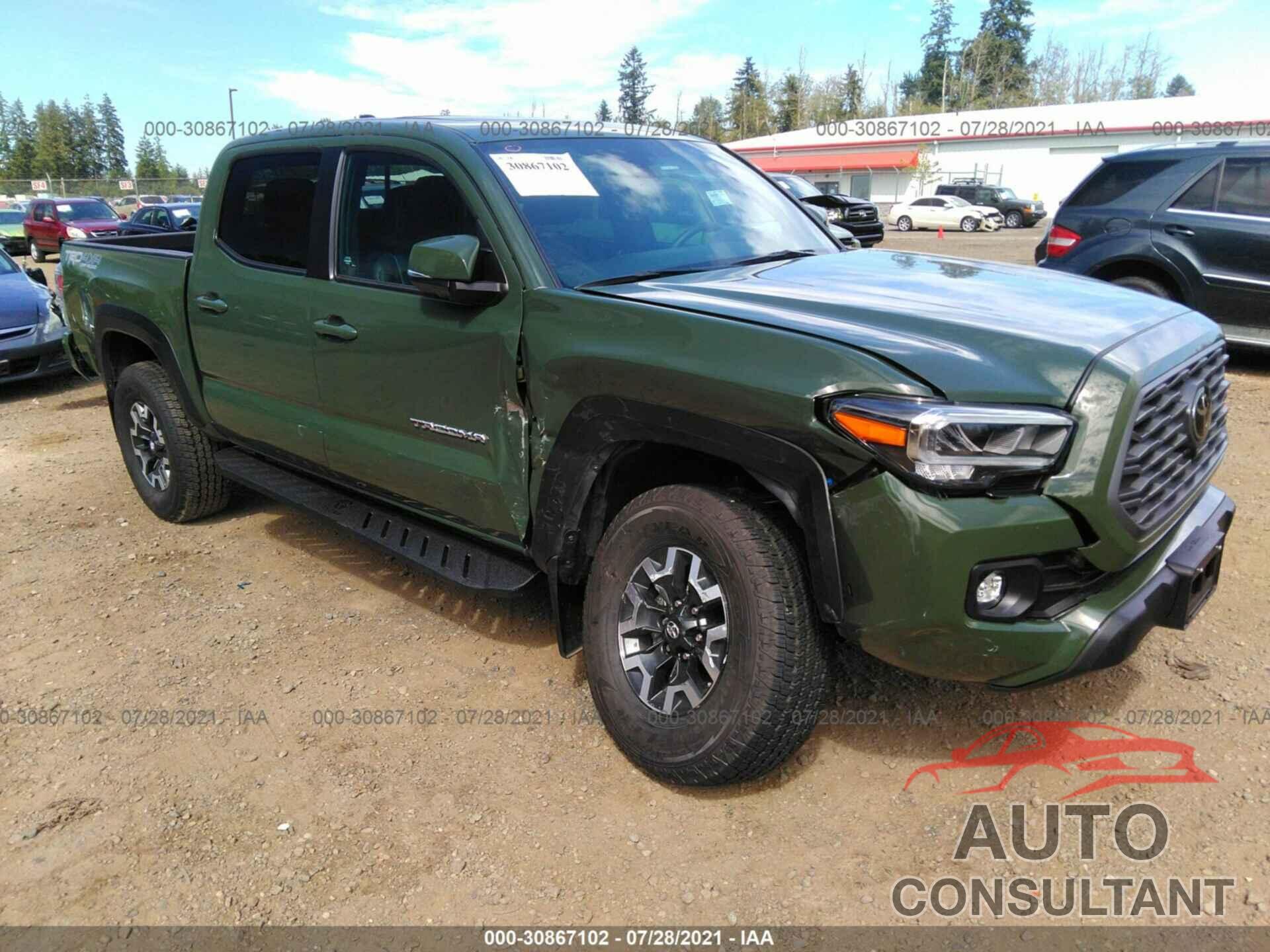 TOYOTA TACOMA 4WD 2021 - 3TMCZ5AN3MM390069