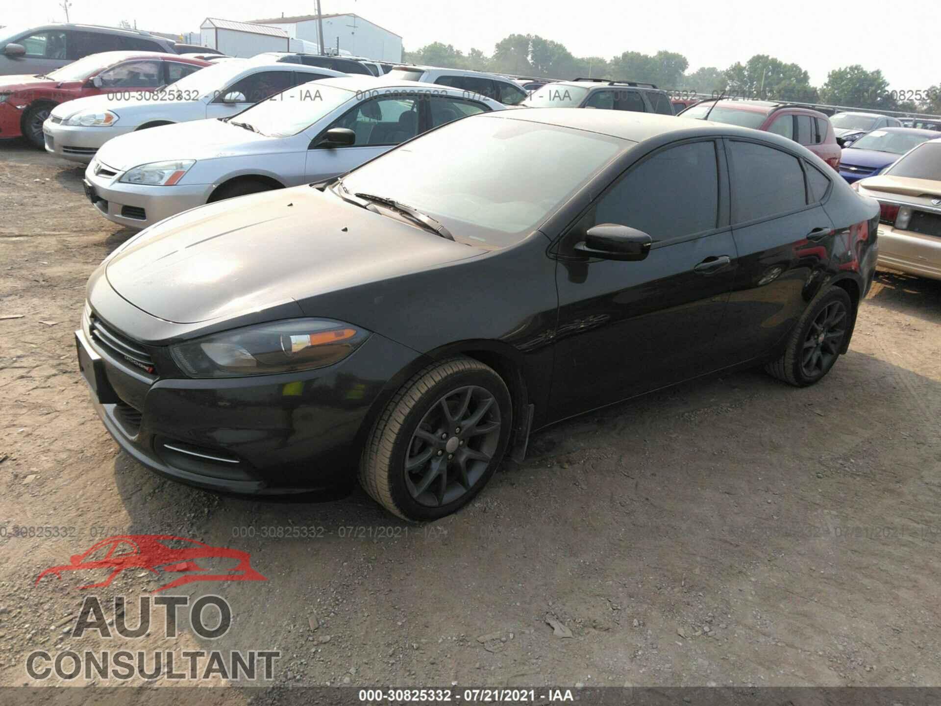 DODGE DART 2016 - 1C3CDFAA9GD577953