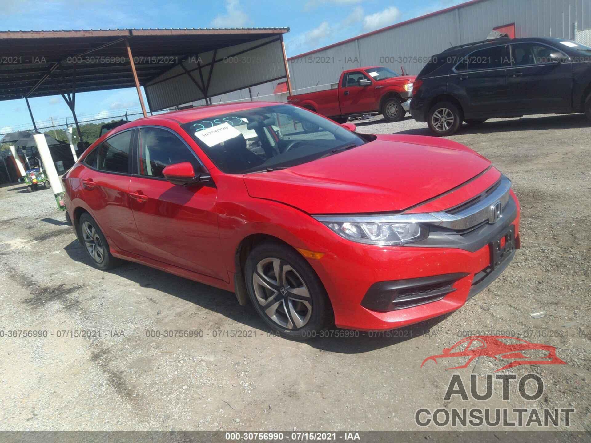 HONDA CIVIC SEDAN 2018 - 2HGFC2F54JH517588