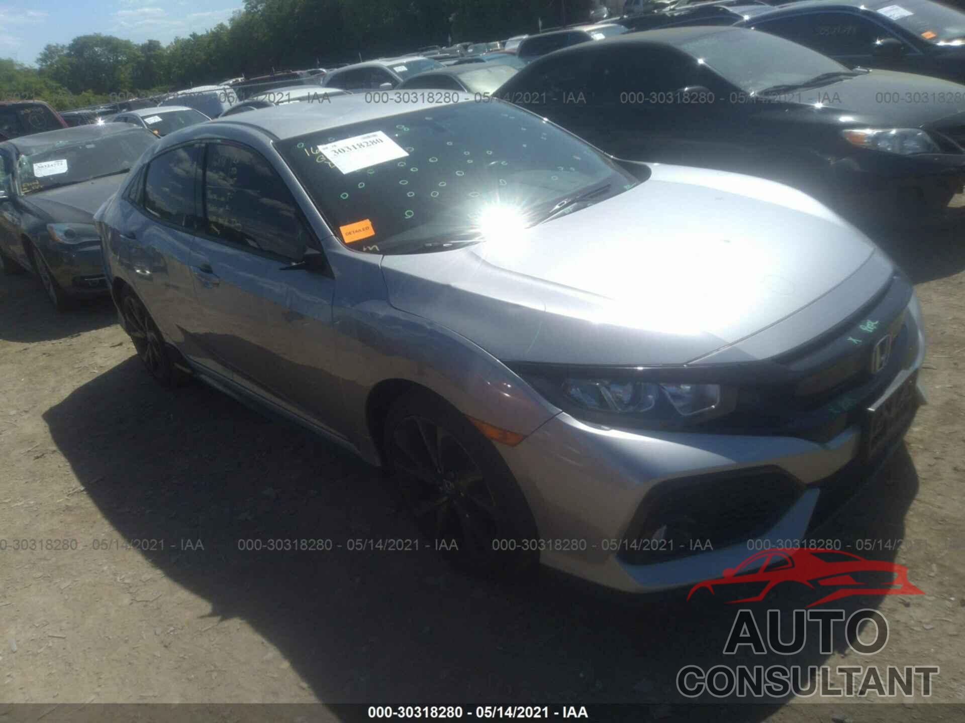 HONDA CIVIC HATCHBACK 2017 - SHHFK7H41HU427414