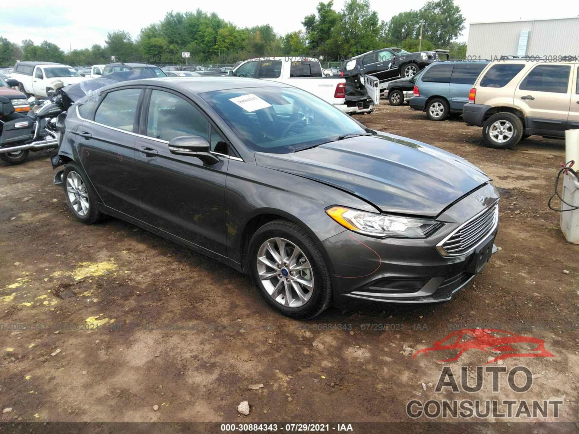 FORD FUSION 2017 - 3FA6P0H71HR389322