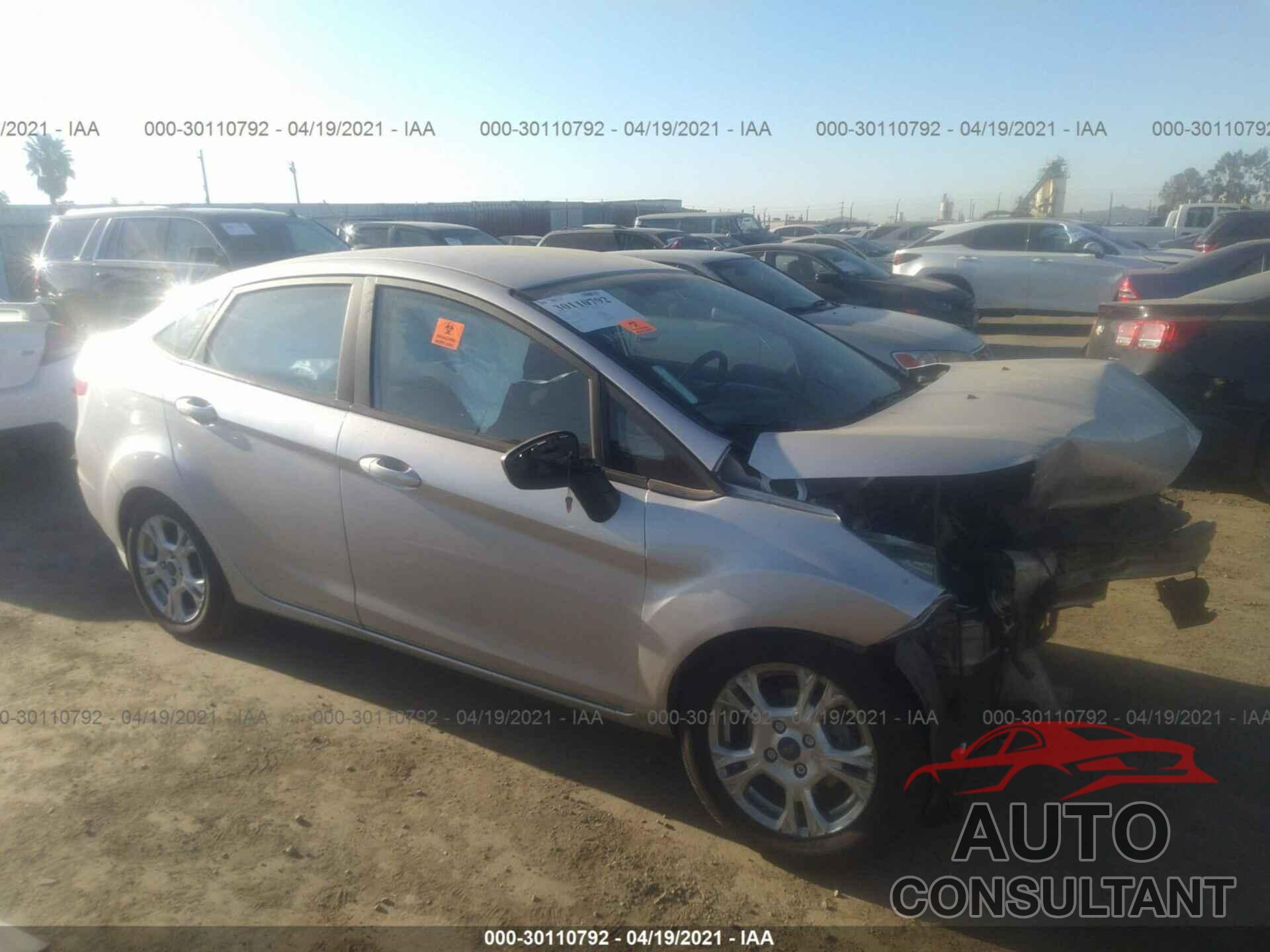 FORD FIESTA 2016 - 3FADP4BJ8GM120538