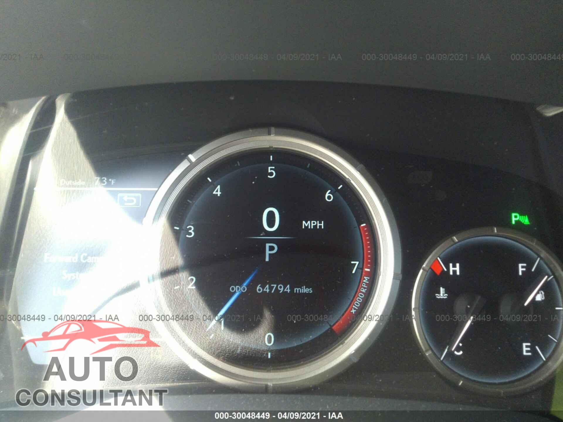 LEXUS RX 350 2016 - 2T2BZMCA8GC037707
