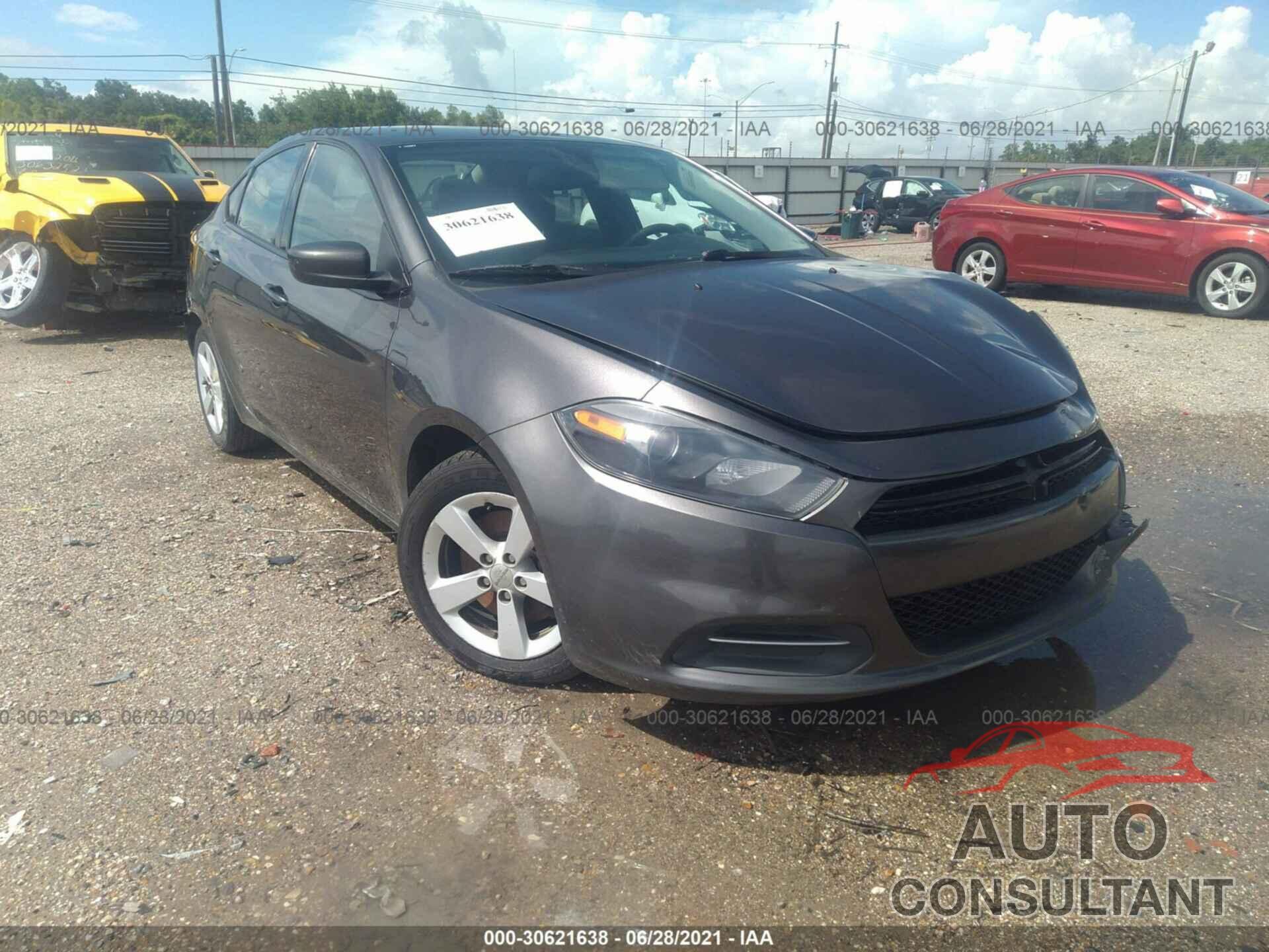 DODGE DART 2016 - 1C3CDFBB8GD563727