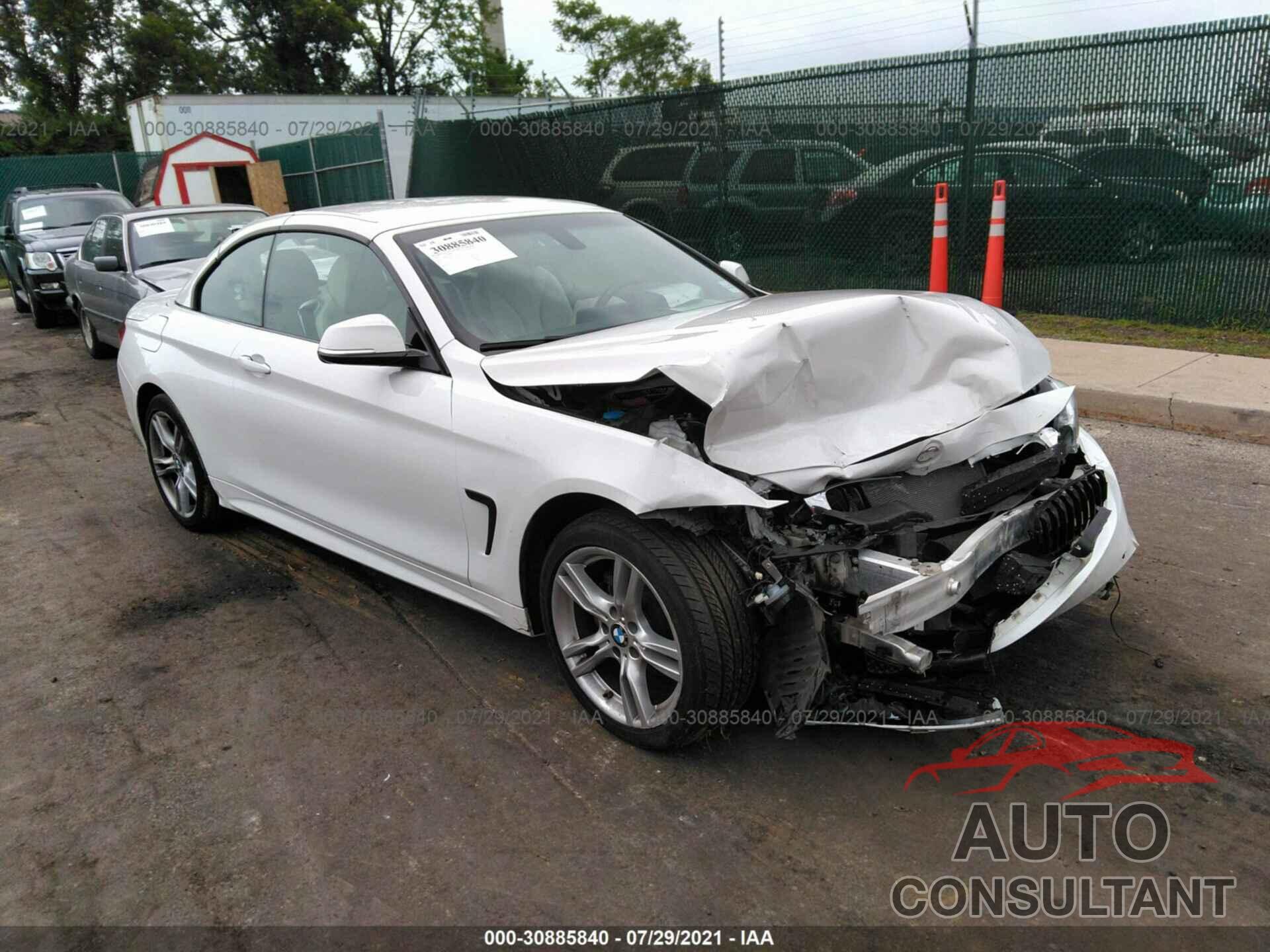 BMW 4 SERIES 2018 - WBA4Z3C53JEC47954